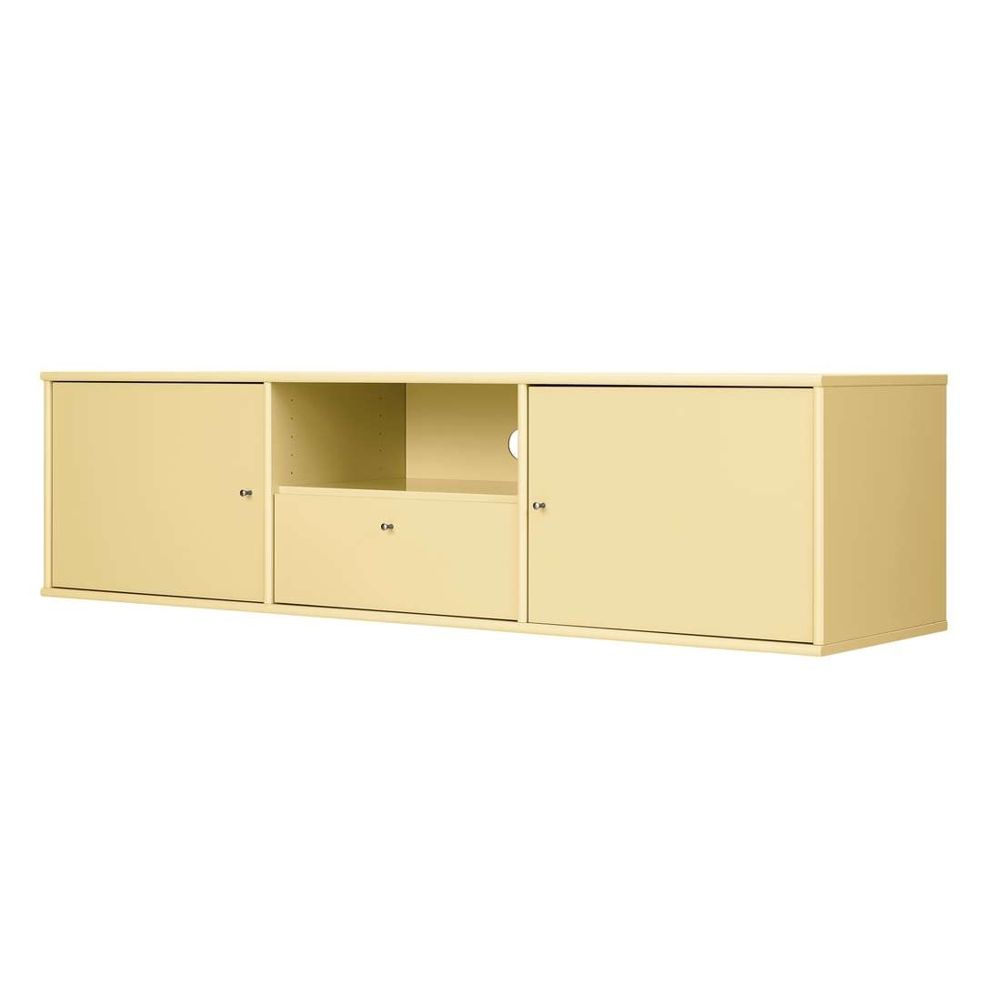 Hammel Furniture TV-Board »Mistral Fernsehschrank, Medienmöbel, Hängend«, Türen mit Akustikstoff, Schublade, Lowboard, B: 161,5 cm