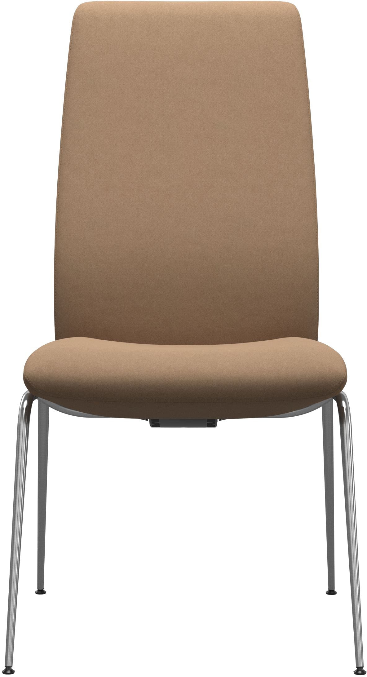 Stressless® Polsterstuhl »Laurel«, Microfaser DINAMICA, High Back, Größe L, mit Beinen aus Stahl in Chrom matt