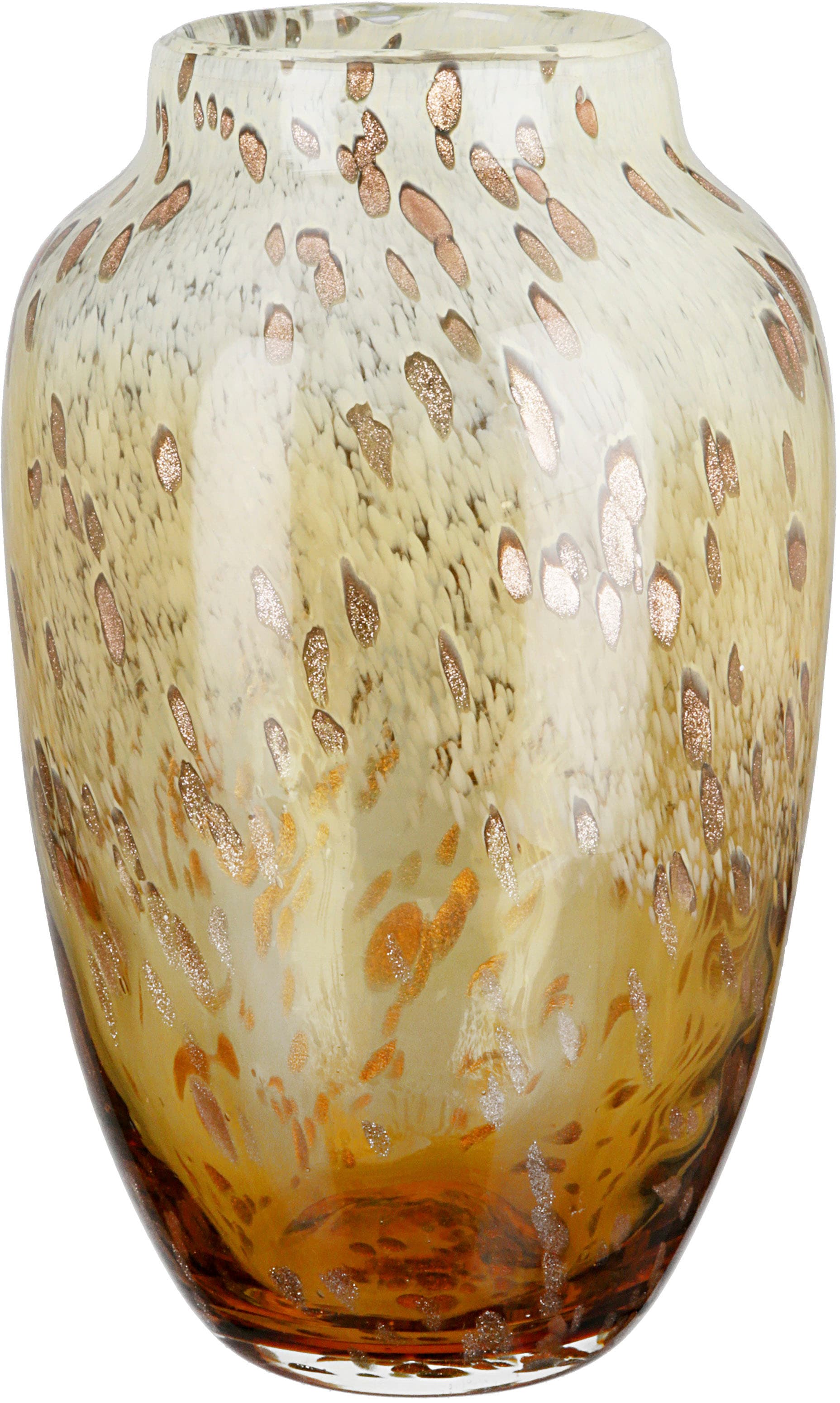 Casablanca by Gilde Tischvase »Ambrosio, Dekovase« Vase aus Glas, mit Tupfe günstig online kaufen