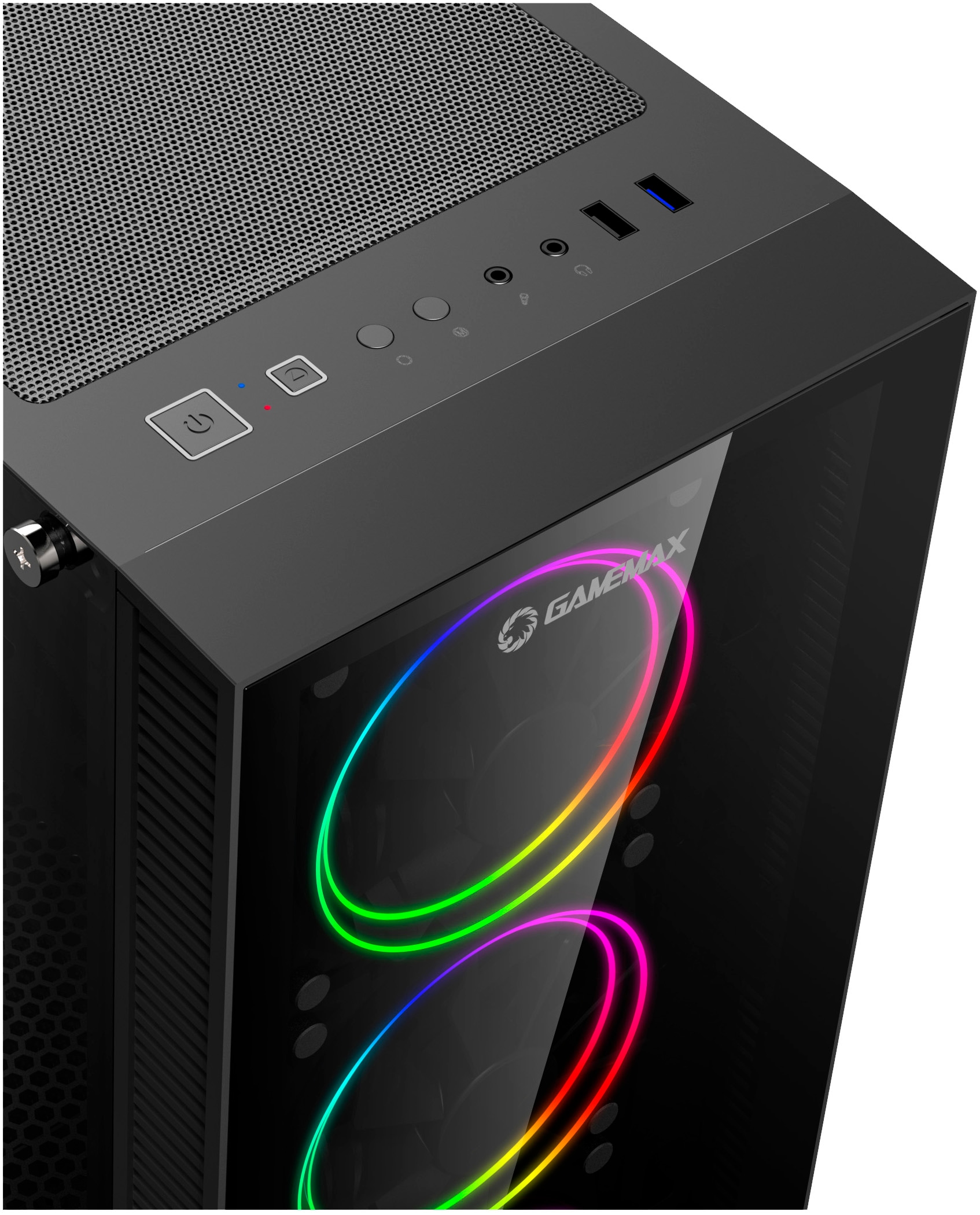 GAMEMAX Gaming-PC-Komplettsystem »MegaDeal Draco XD 2841 AMD Ryzen 7 9700X 32GB DDR5 1TB SSD RTX 5070Ti« 34 ″ AMD Ryzen 7 GeForce RTX? 5070Ti 32 GB RAM 1.000 GB SSD Windows 11, DDR5 RAM + MSI MAG 342CQR E2 Curved Monitor 86cm (34")