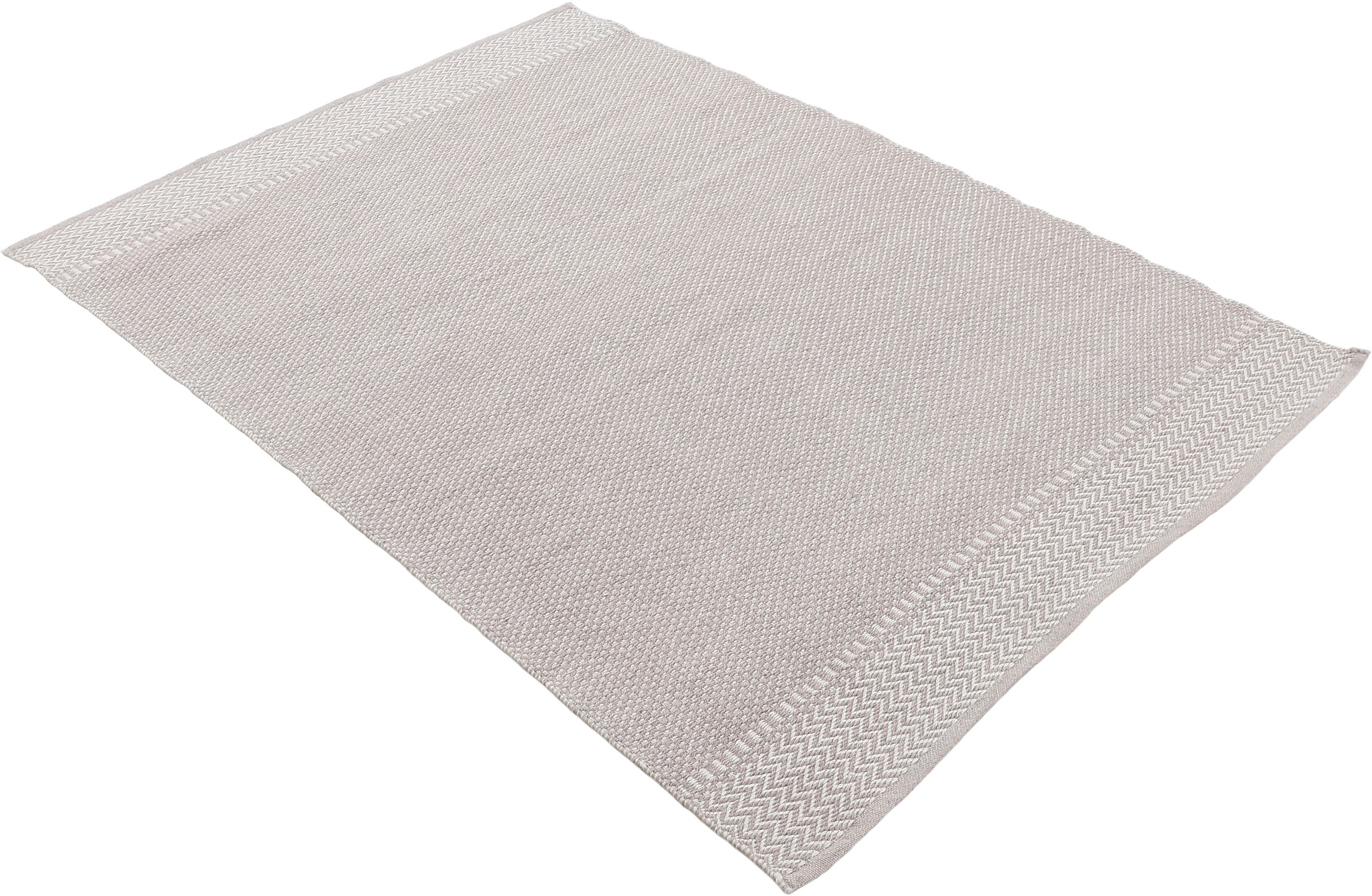 carpetfine Teppich »Frida 205«, 7 mm Höhe, Wendeteppich, 100% recyceltem Material (PET), Flachgewebe, Sisal Optik, Pflegeleicht und Robust, In- und Outdoor geeignet, Wetterfest und UV-beständig für Balkon, Terrasse, Garten, Wohn- und Schlafzimmer