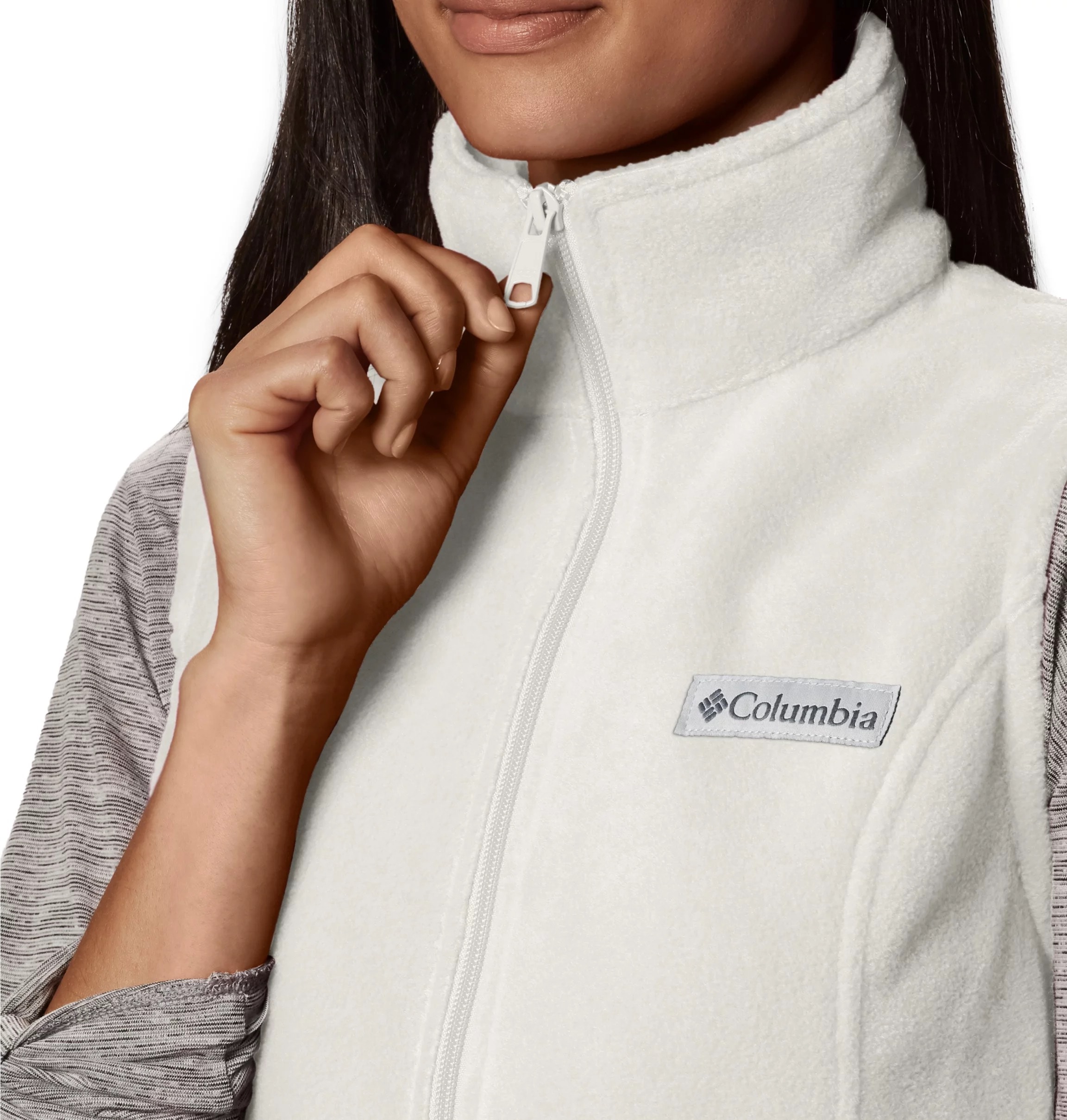Columbia Fleeceweste »Benton Springs Vest« aus atmungsaktivem Material, schnell trocknend, sportlicher Stil