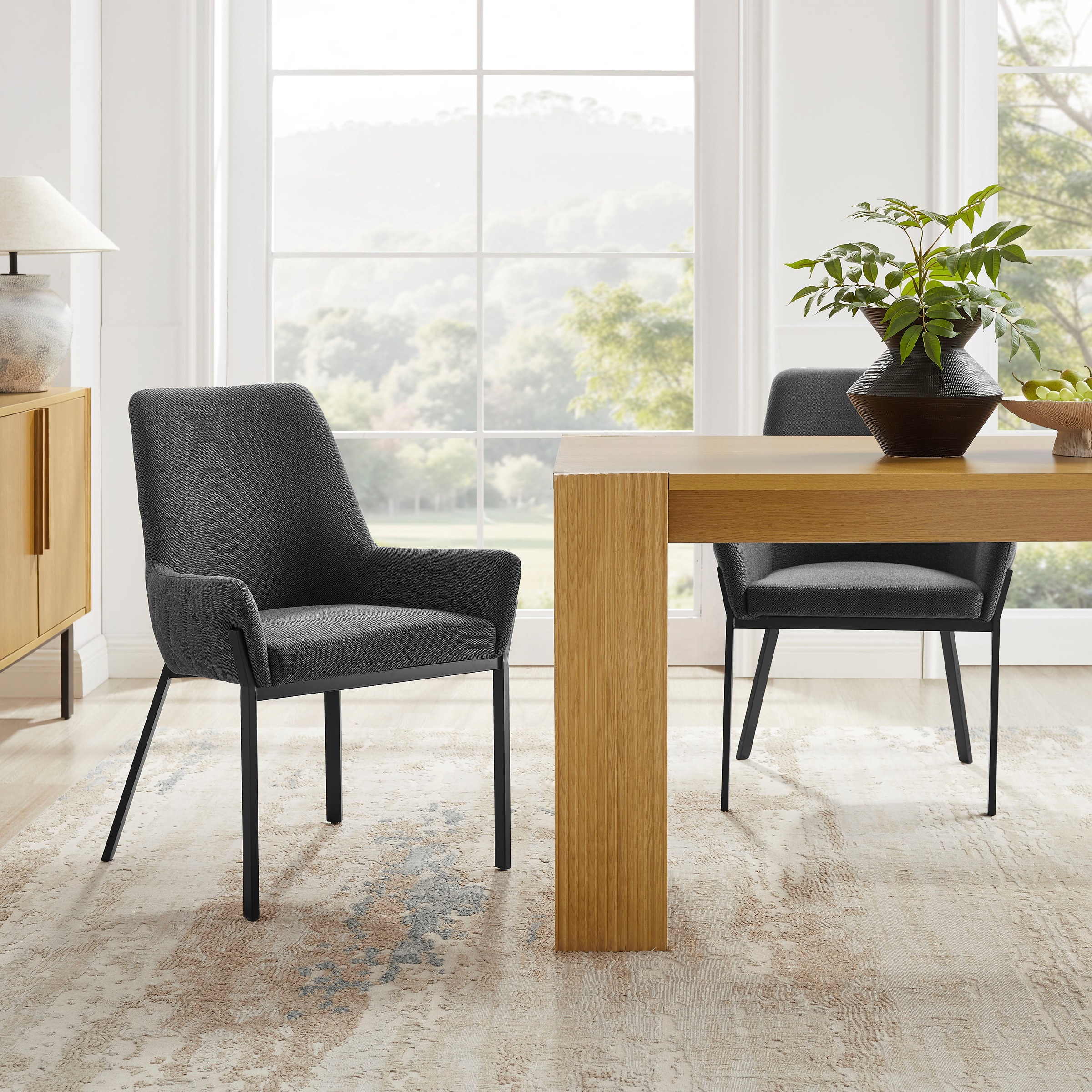 PLACES OF STYLE Stuhl »Lome, TOPSELLER!, OTTOs Choice« () 1 Stk.mit pflegeleichtem Webstoff Bezug, Metallgestell, Sitzhöhe 49 cm