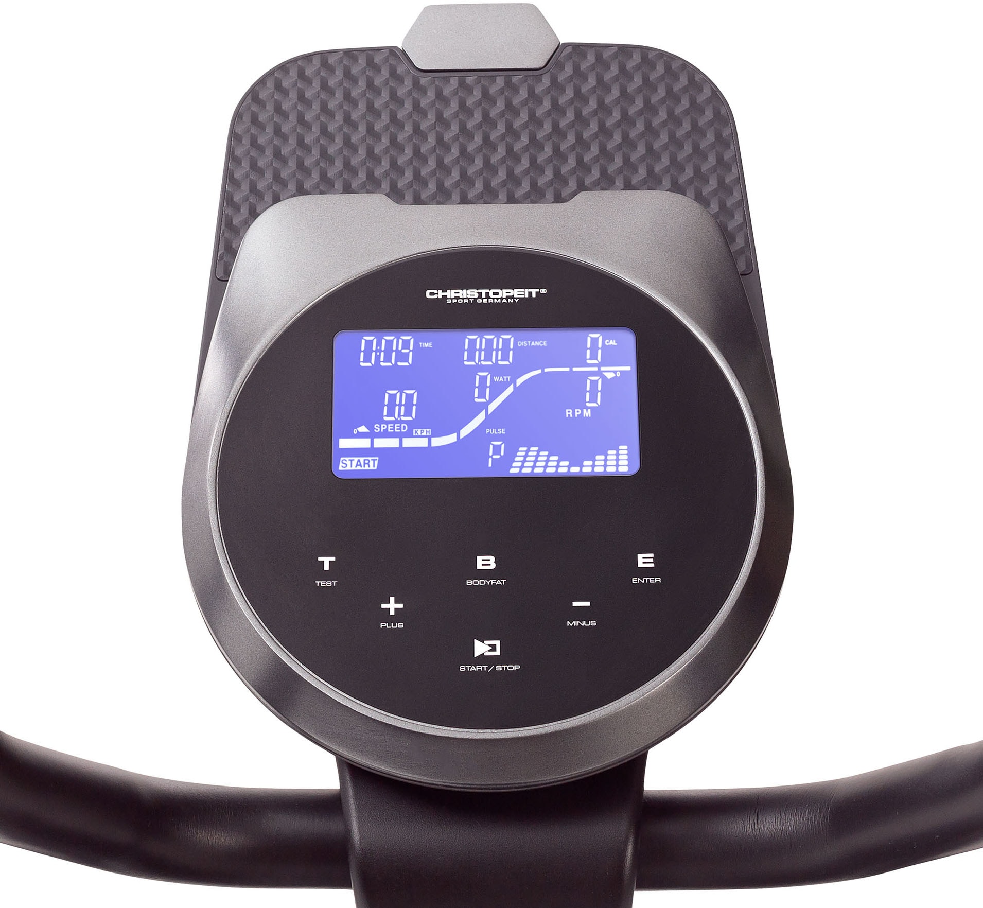 Christopeit Sport® Ergometer »EM 8000«, (Kinomap App kompatibel), Kinomap App kompatibel