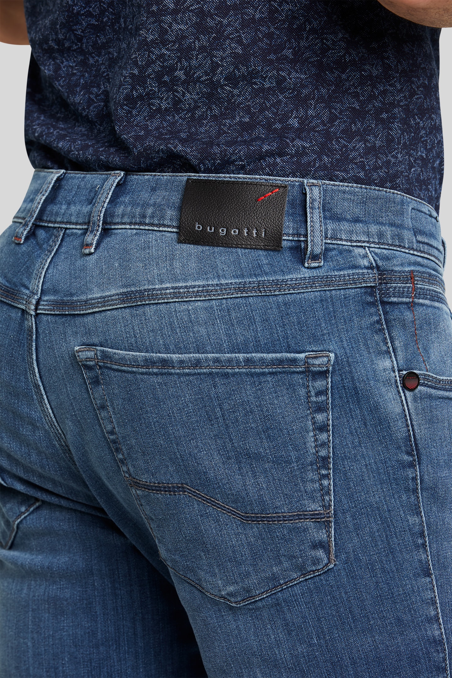 bugatti 5-Pocket-Jeans, mit Power Stretch