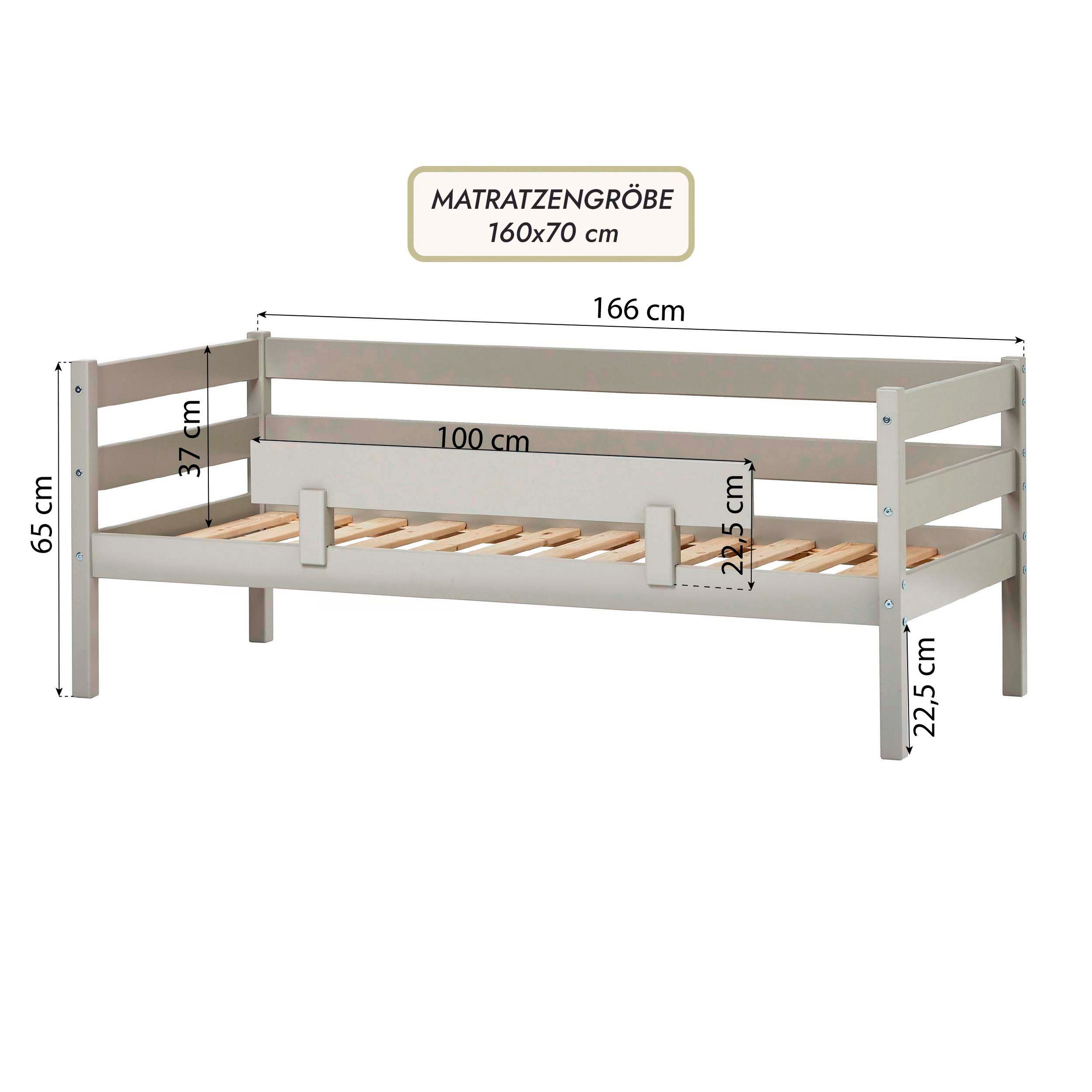 8. Bild von Hoppekids Einzelbett »ECO Comfort«, (Set)