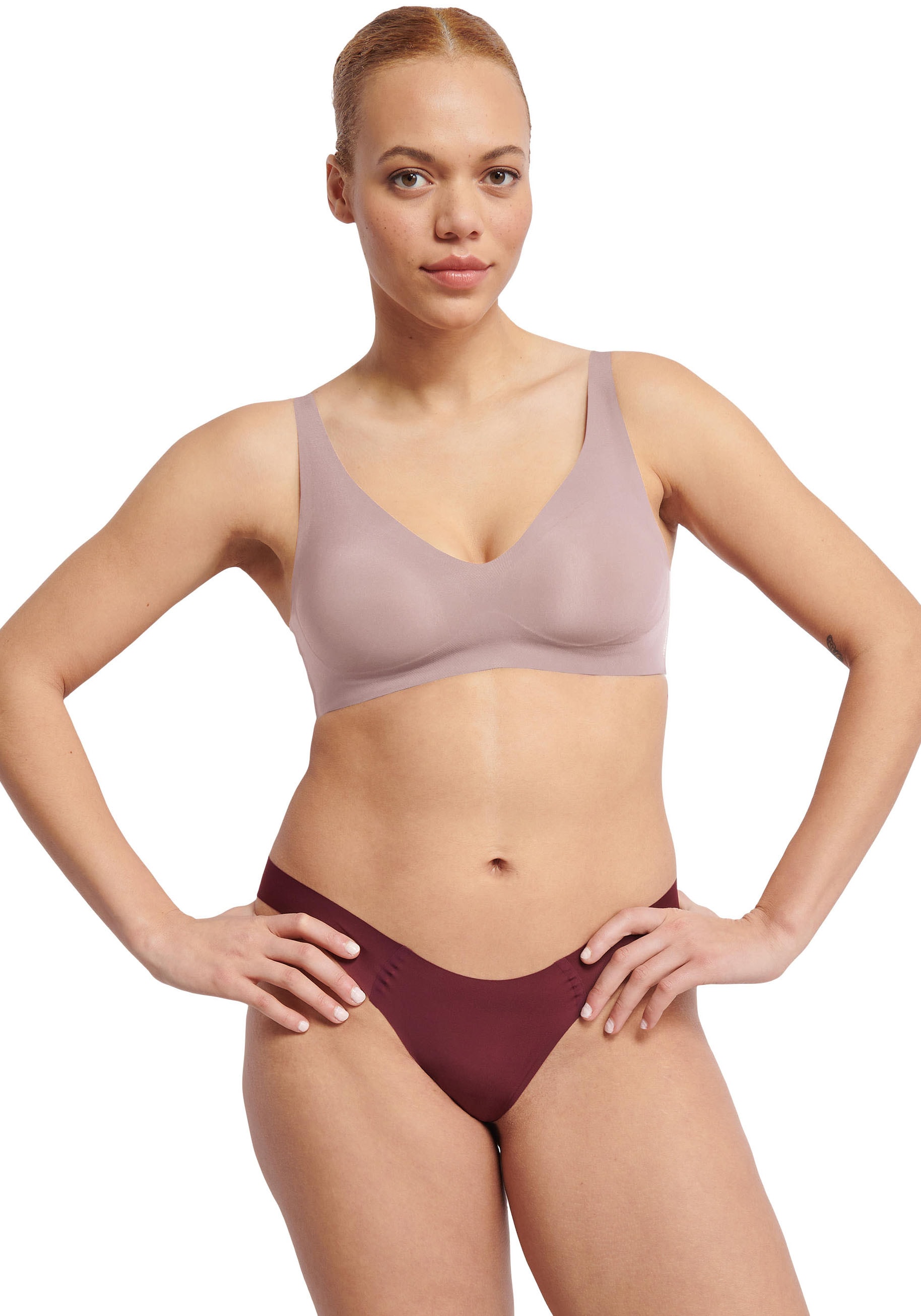 sloggi Bügelloser BH »NEU: ZERO Feel 2.0 Soft bra«, nahtlos und unsichtbar