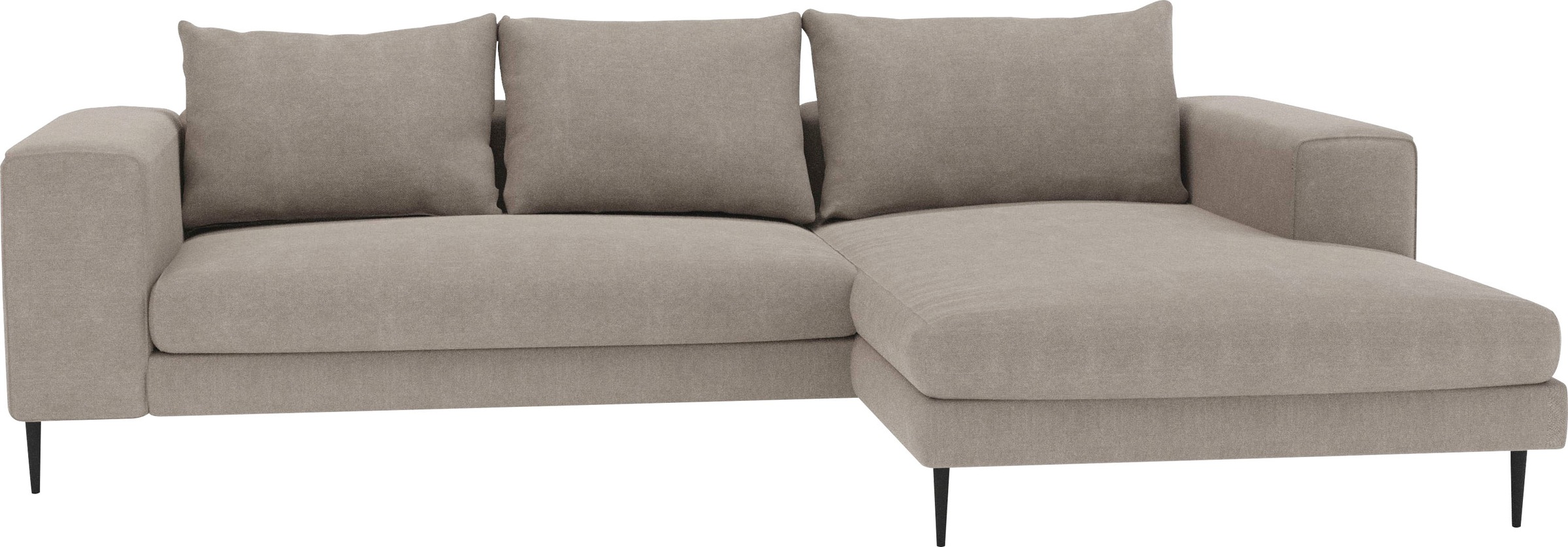 INOSIGN Ecksofa "Aurora, L-Form, mit extra breiter Recamiere, 324 x 170 cm günstig online kaufen