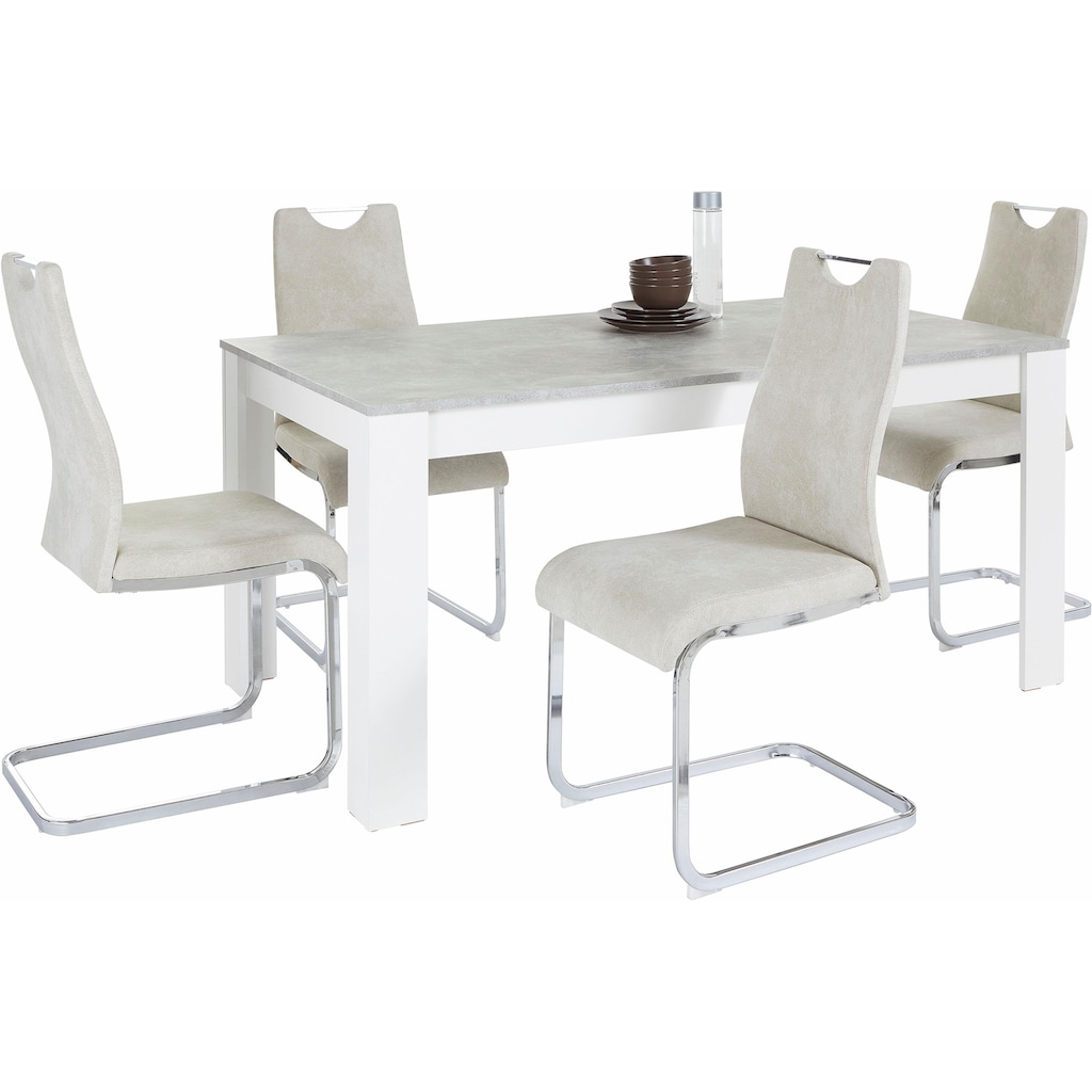 Homexperts Essgruppe »Zabona«, (Set, 5 tlg.)