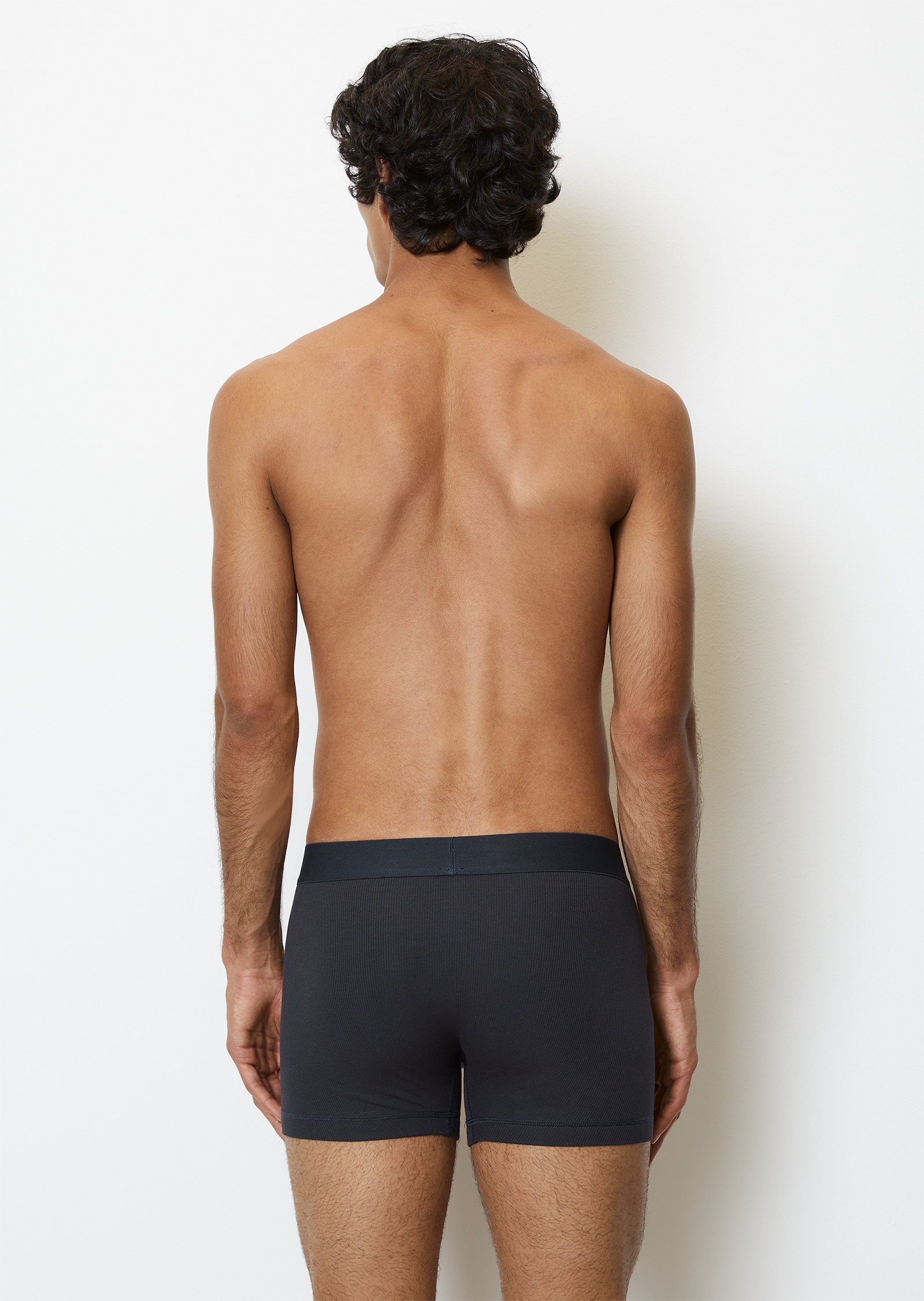 Marc O'Polo Boxer »Iconic Rib 2P Boxer« 2x2 rib fabric