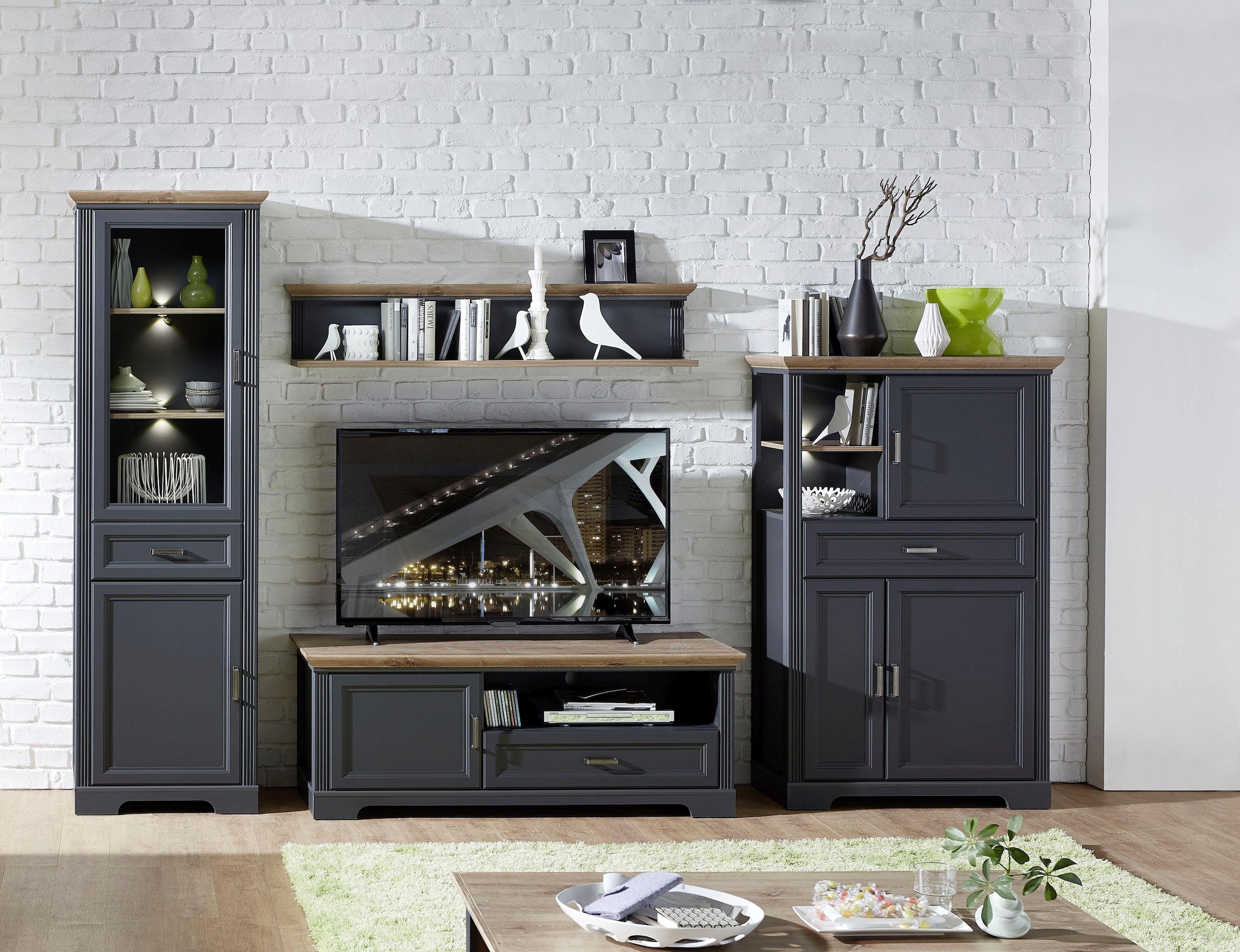 Innostyle Wohnwand »Jasmin« Set, 4 Stk. tlg. günstig online kaufen