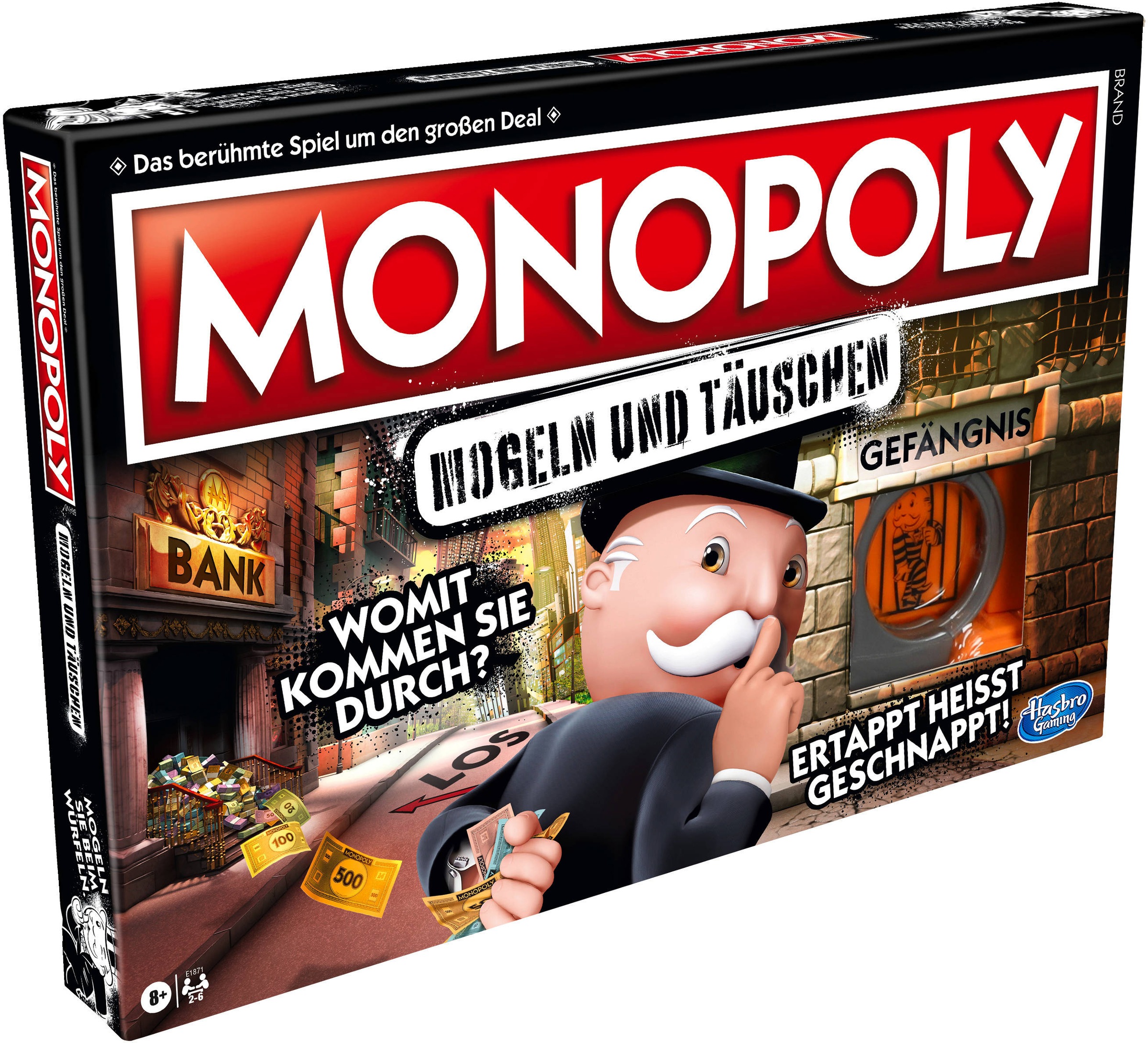 Hasbro Spiel »Monopoly Mogeln und Täuschen«, Made in Germany