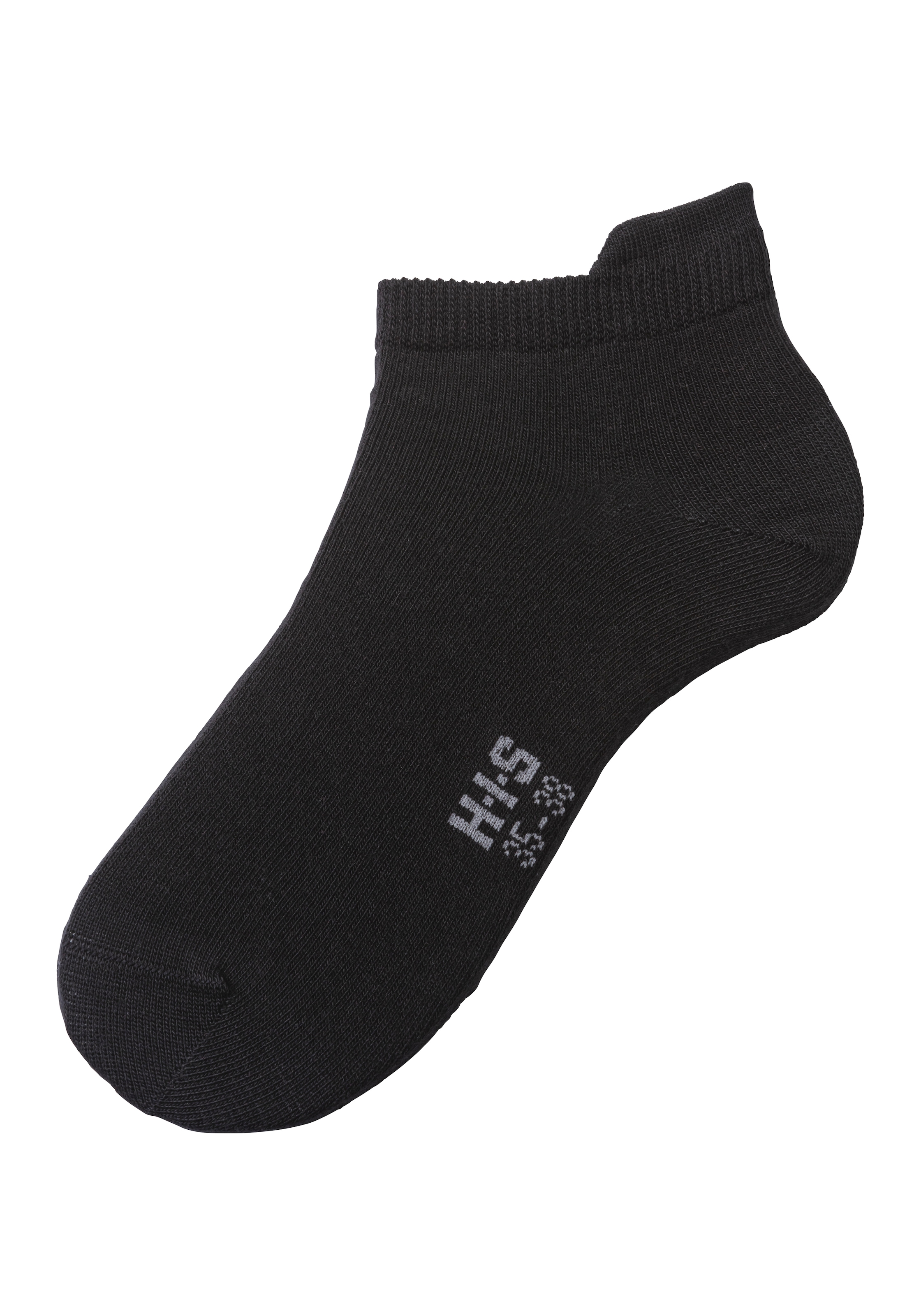 H.I.S Sneakersocken, (Packung, 8 Paar), mit verlängertem Bündchen hinten