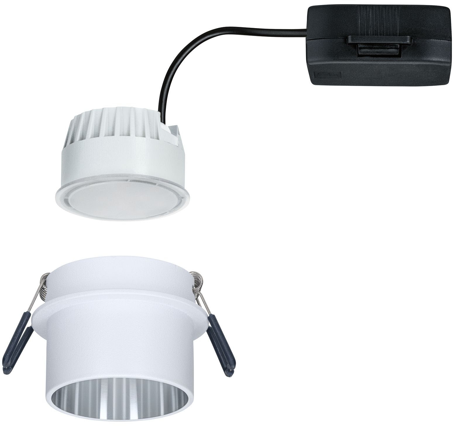 Paulmann LED Bad-Einbauleuchte »Gil«, Schutzart IP44, 3-Stufen-dimmbar, Ø 6 günstig online kaufen