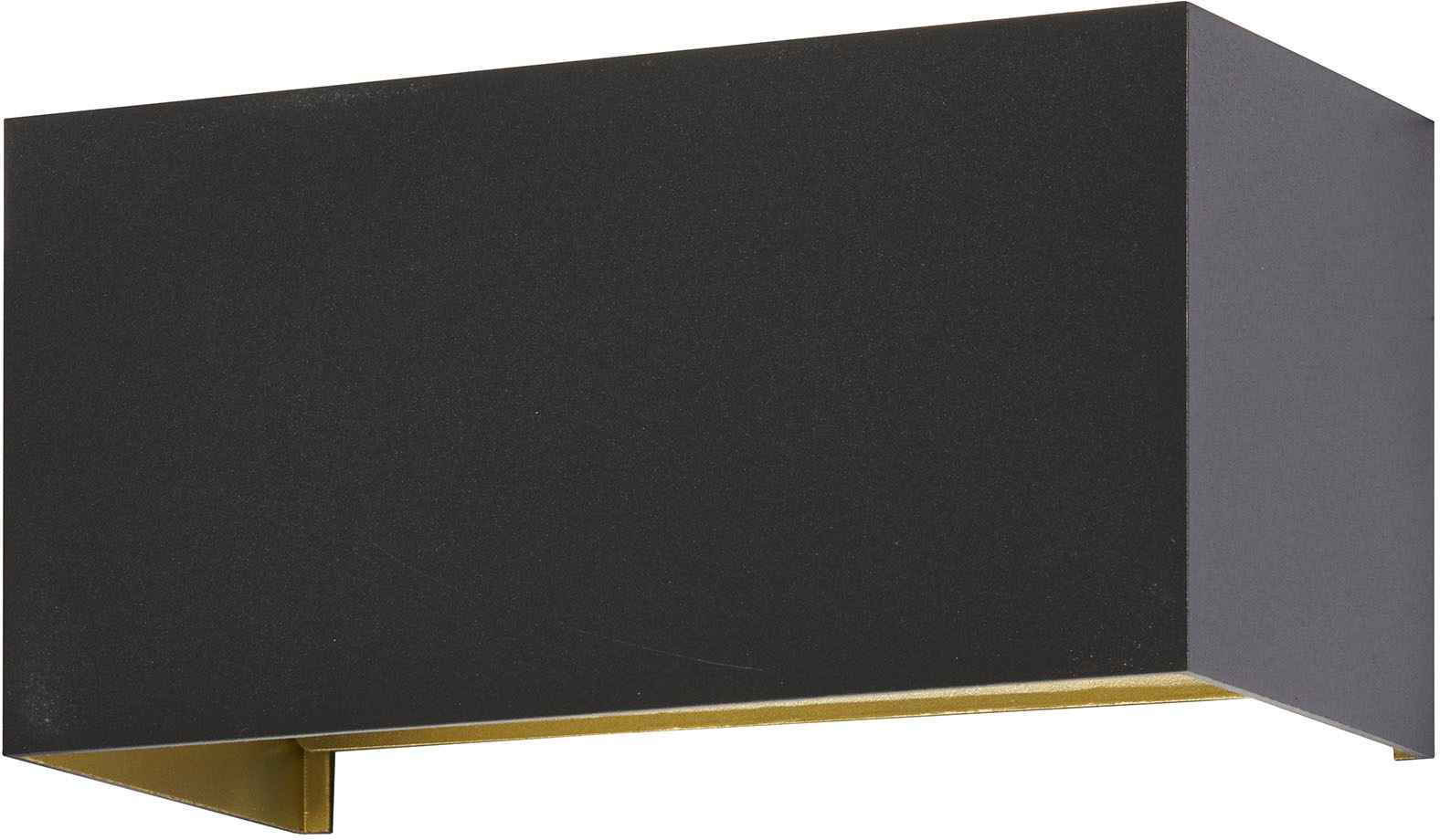 FISCHER & HONSEL Wandleuchte »Wallo« LED-Modul 1 Stk. langlebige LED schwarz/messingfarben