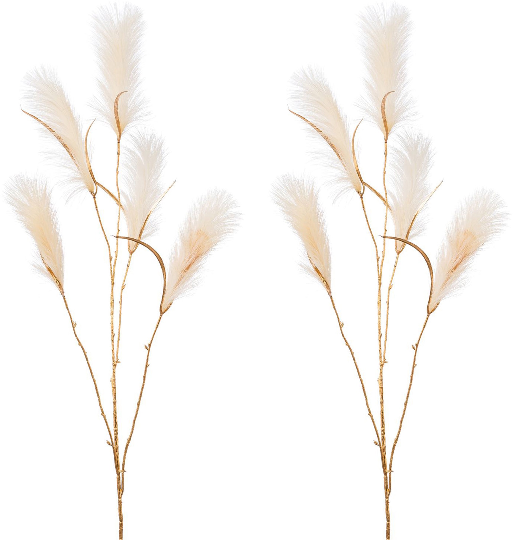 Creativ deco Winterliche Kunstpflanze »Weihnachtsdeko«, 2er Set