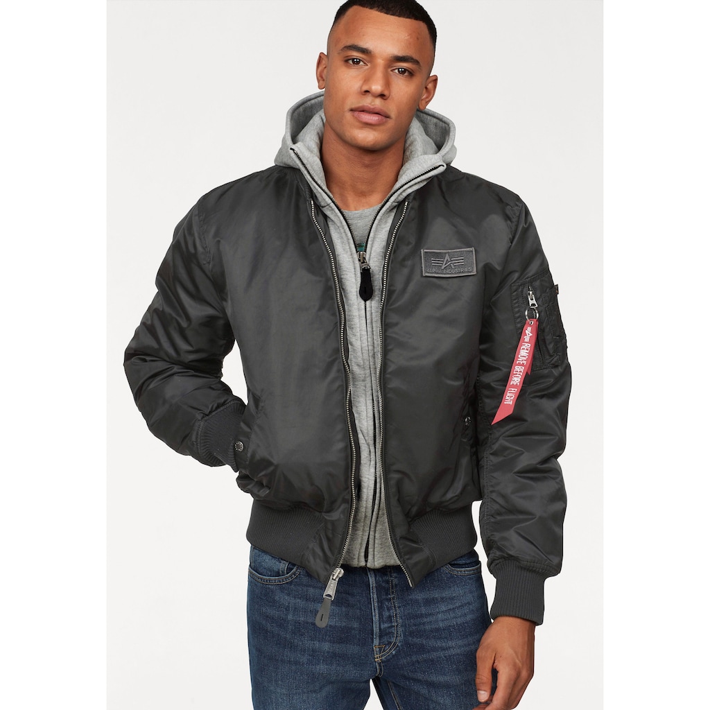 Alpha Industries Bomberjacke »MA-1 D-TEC«, mit Kapuze