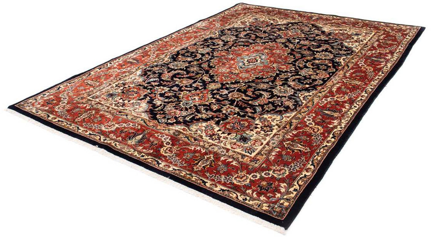 morgenland Wollteppich »Maschad Blumenmuster Beige 322 x 205 cm«, rechtecki günstig online kaufen