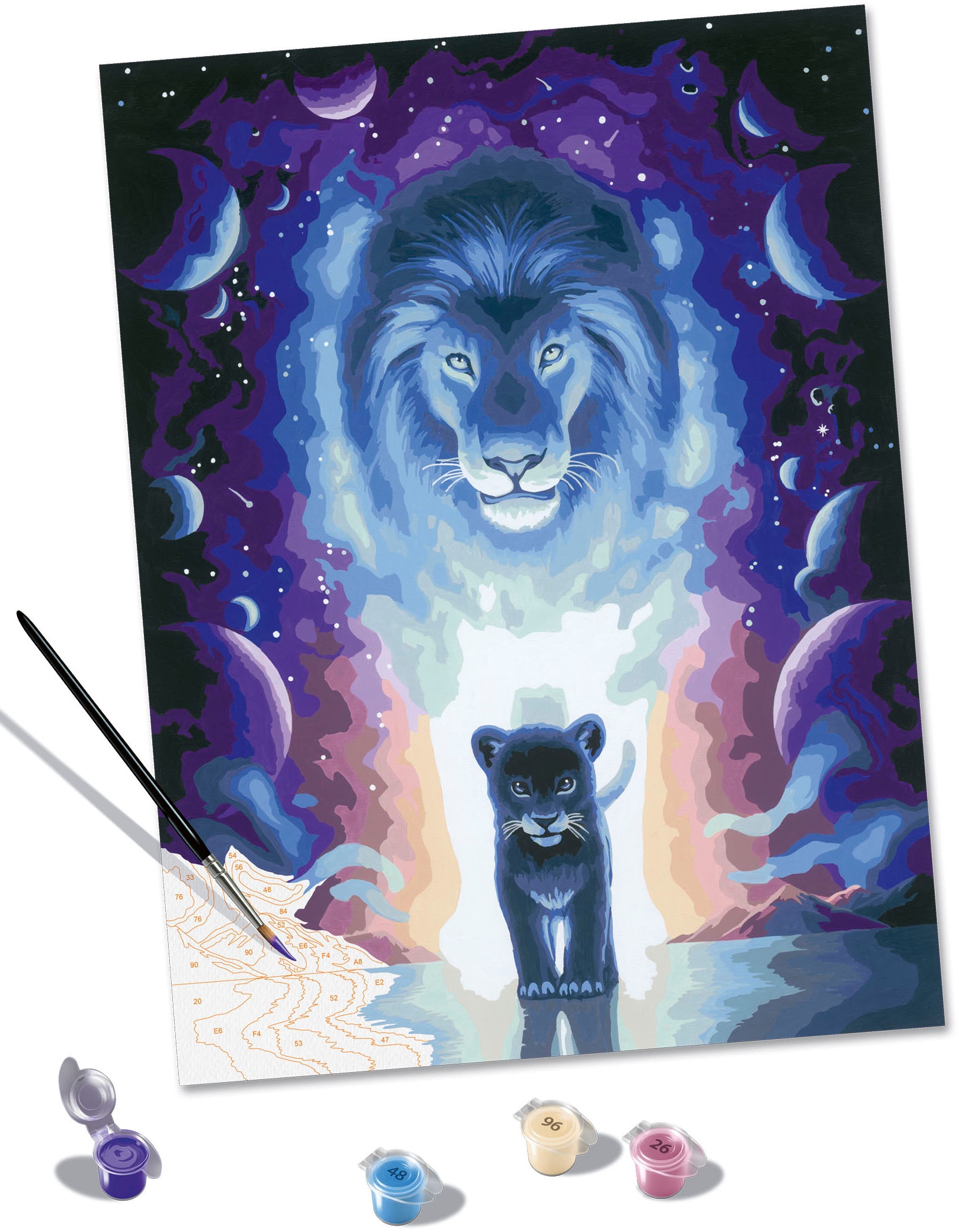 Ravensburger Malen nach Zahlen »CreArt, A King's Path«, Made in Europe