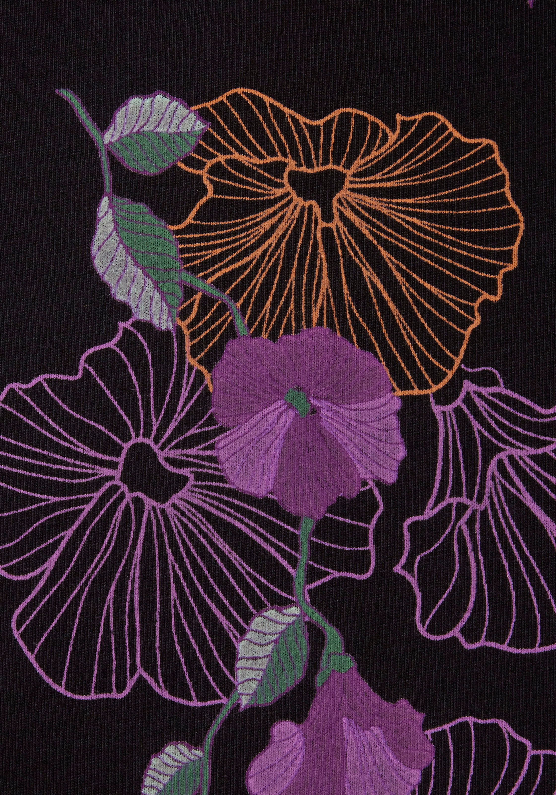 Vivance Dreams Negligé, mit Blumen-Druck