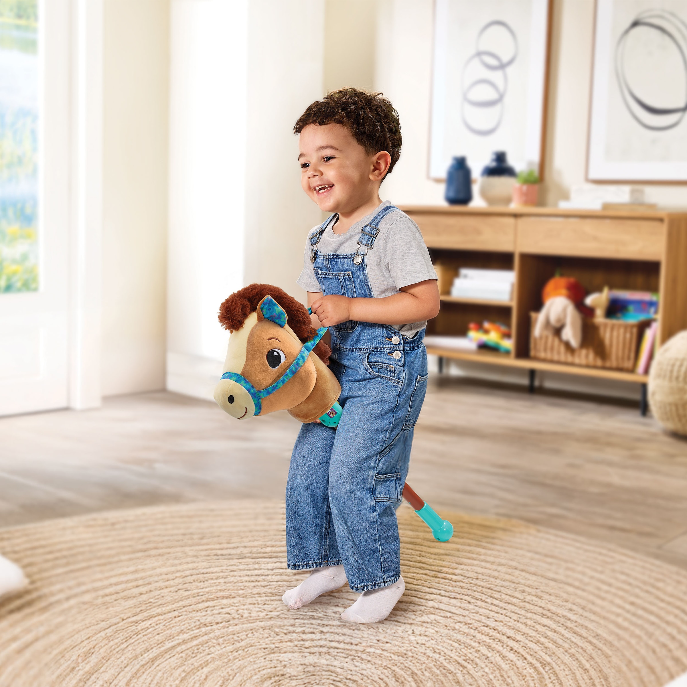 Vtech® Steckenpferd »Vtech Baby, Galoppier-mit-mir-Pferdchen« mit Soundeffekten