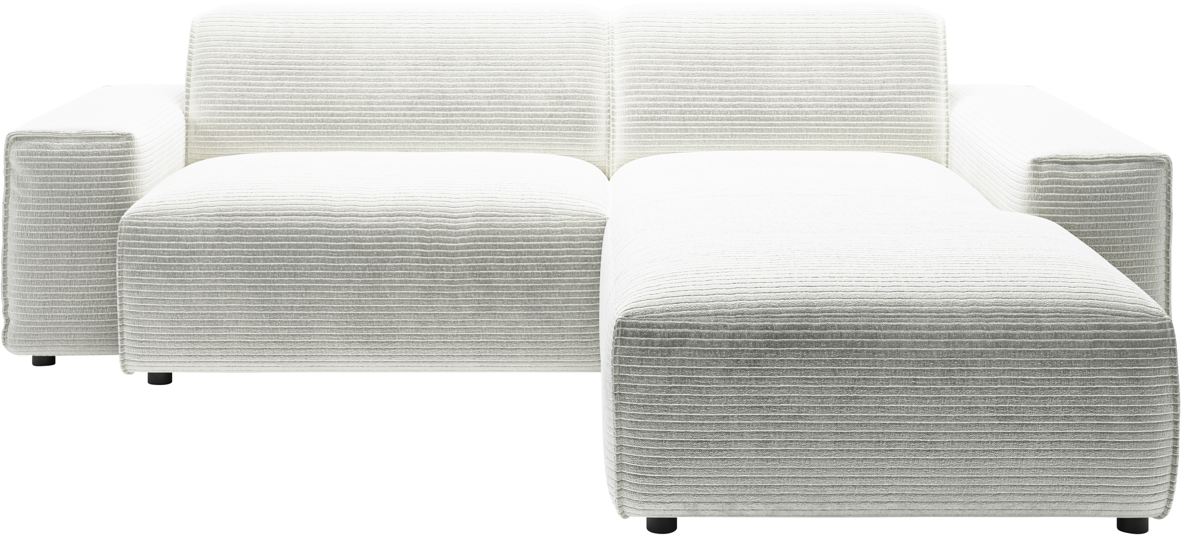 andas Ecksofa »Glimminge L-Form auch in Breitcord, Feincord + Easy care-Bezug,«, Breite 234, Zierkissen
