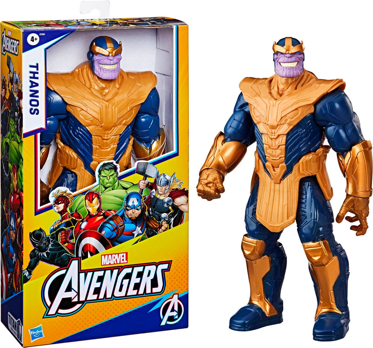 Hasbro Spielfigur »Marvel Avengers, Titan Hero Serie, Deluxe Thanos«