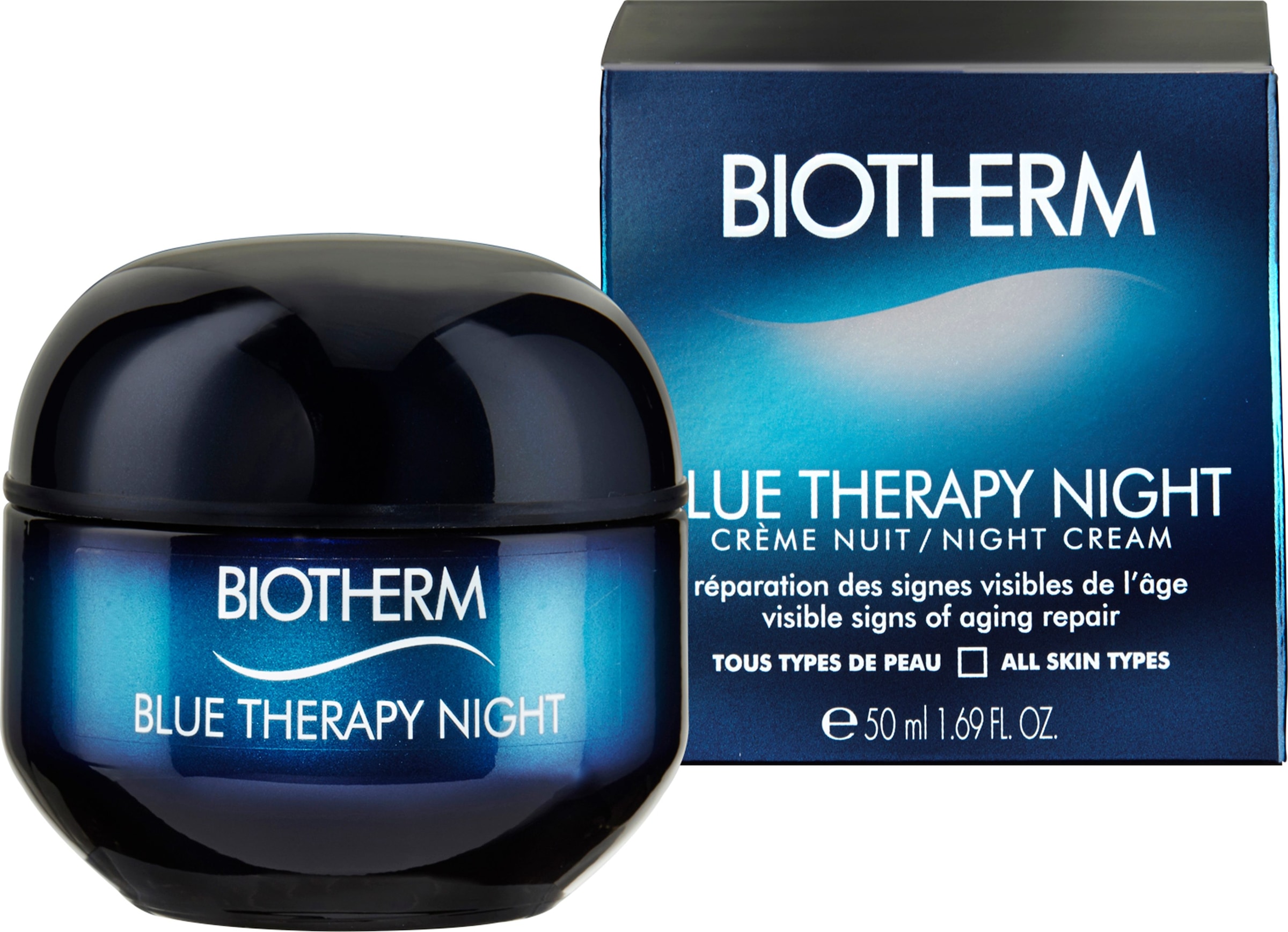 Anti-Aging »Blue Nachtcreme BIOTHERM Cream«, Night Therapy