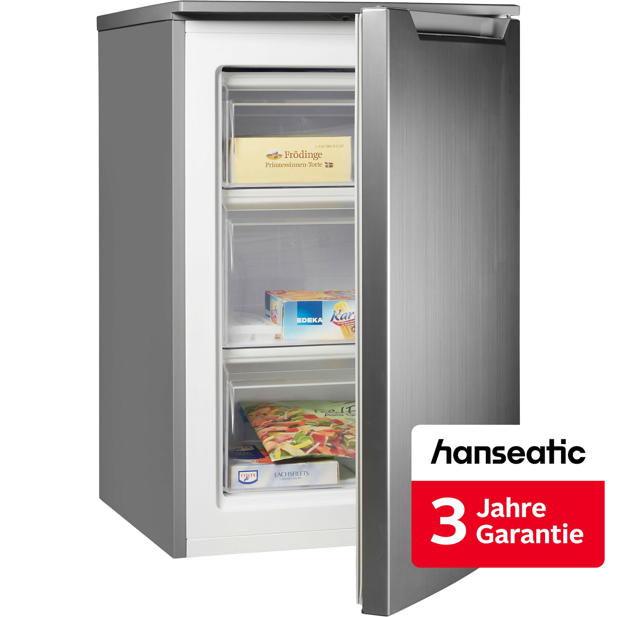 Hanseatic Gefrierschrank »HGS8555CI« 85 cm hoch 55 cm breit inkl. 3 Jahre Herstellergarantie