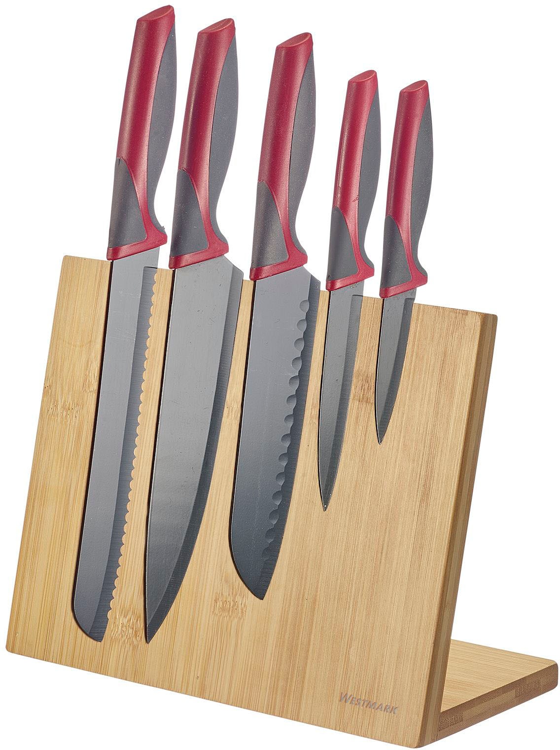 WESTMARK Magnet-Messerblock, Bambus, magnetisch