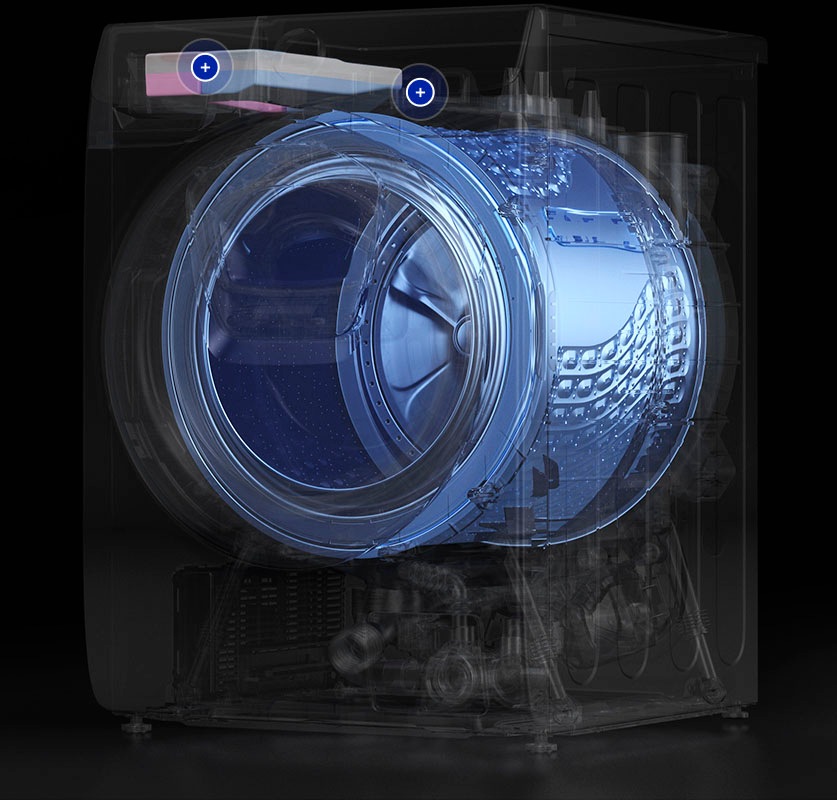 25. Bild von Samsung Waschmaschine »WW91T986ASH«, WW9800T, WW91T986ASH, 9 kg, 1600 U/min