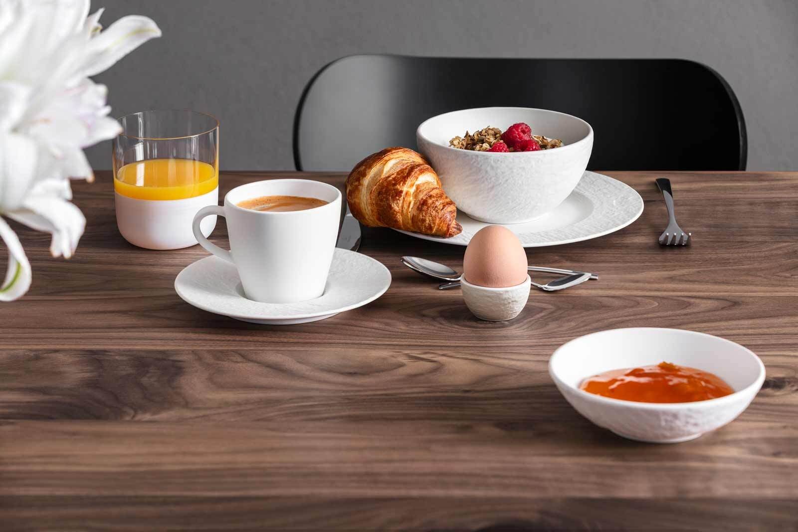 Villeroy & Boch Eierbecher »Eierbecher Manufacture Rock Blanc ø 4,8 cm 6er günstig online kaufen