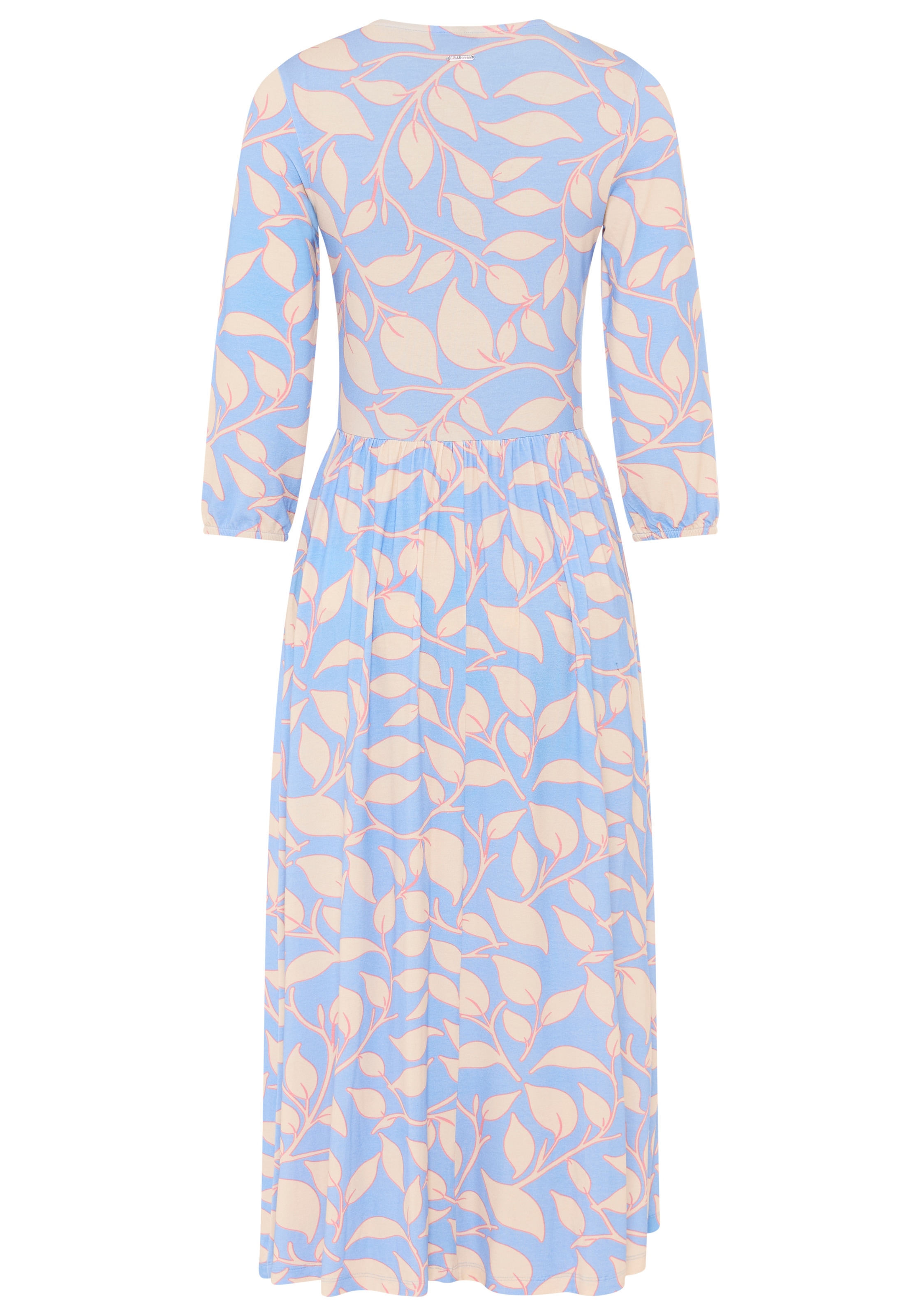 Laura Scott Midikleid mit Wadenlänge, aus elastischer Viskosemischung in Jersey-Qualität