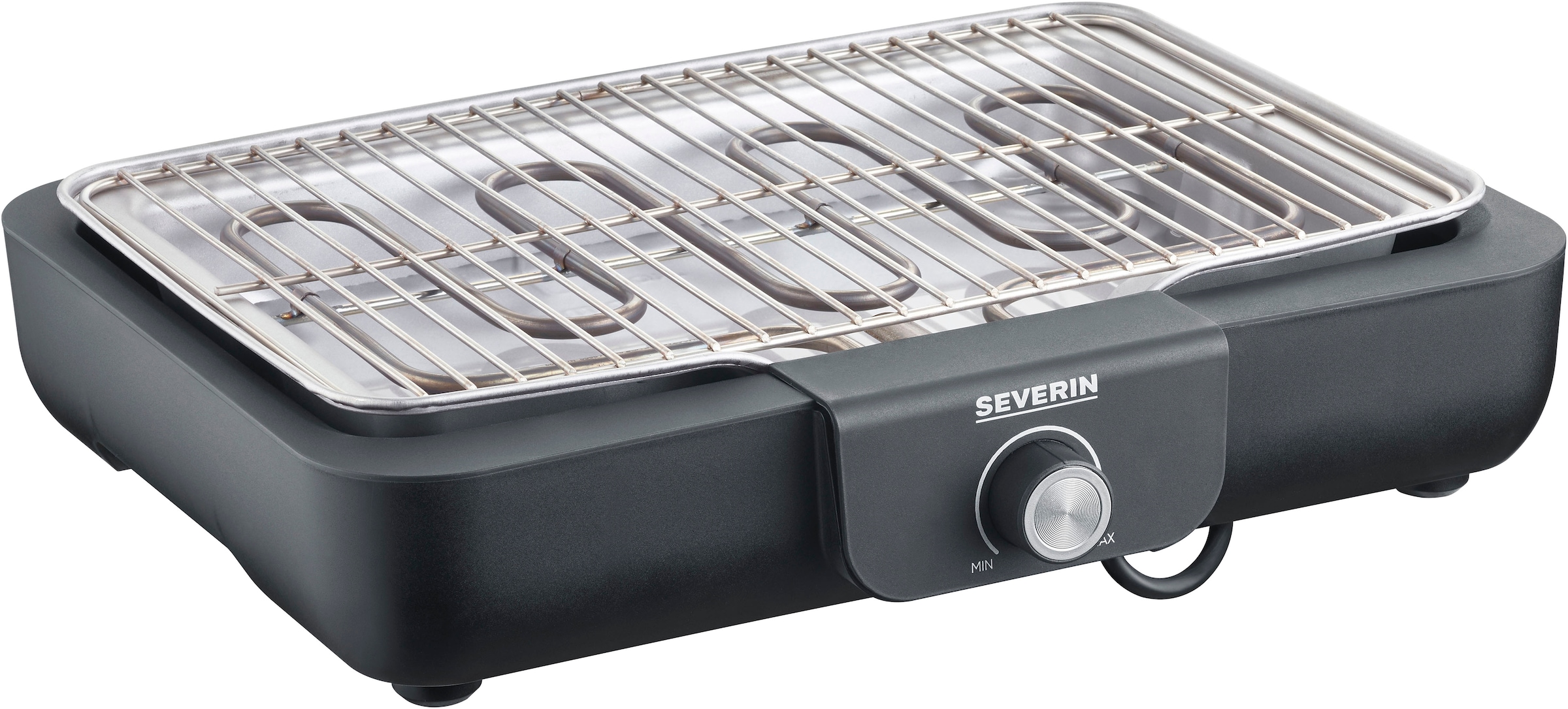 Severin Tischgrill »PG 8554 mit Grillrost«, 2300 W, Schnelle Aufheizzeiten bei einer Leistung von 2.300 W