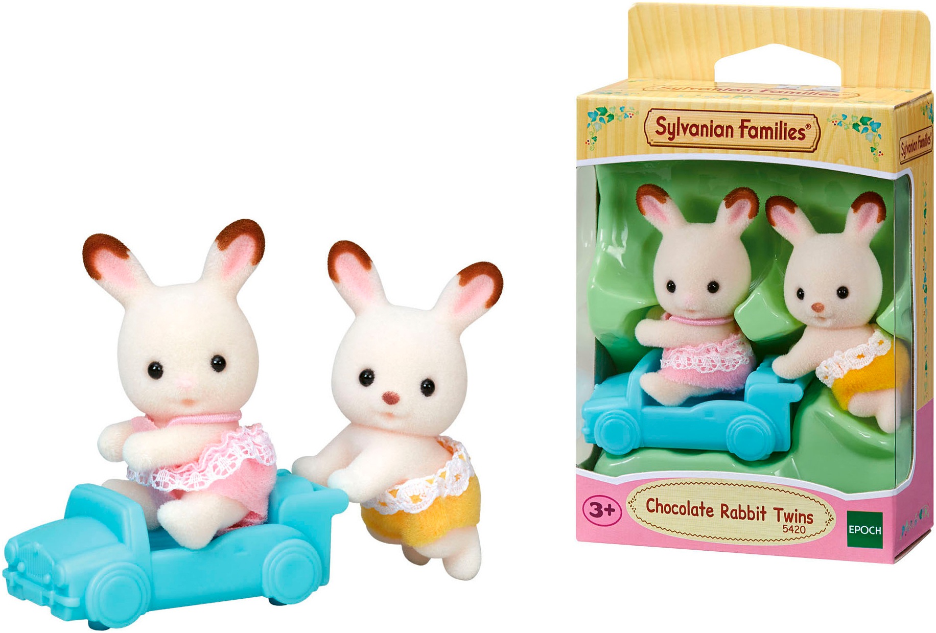 Sylvanian Families Spielfigur »Schokoladenhasen Zwillinge (5420)«