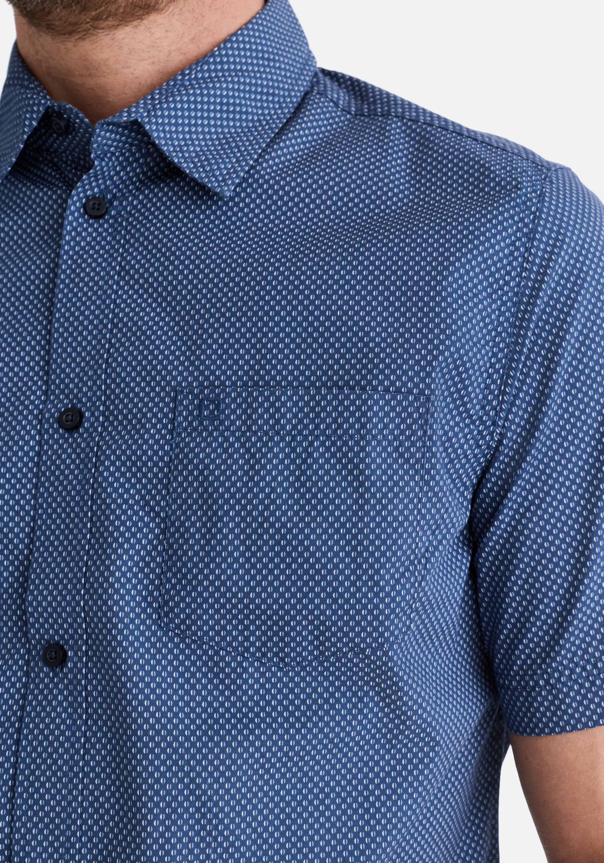 Stooker Men Kurzarmhemd »HUDSON Kurzarm-Hemd« Stooker HUDSON Herren Kurzarmhemd Regular Fit