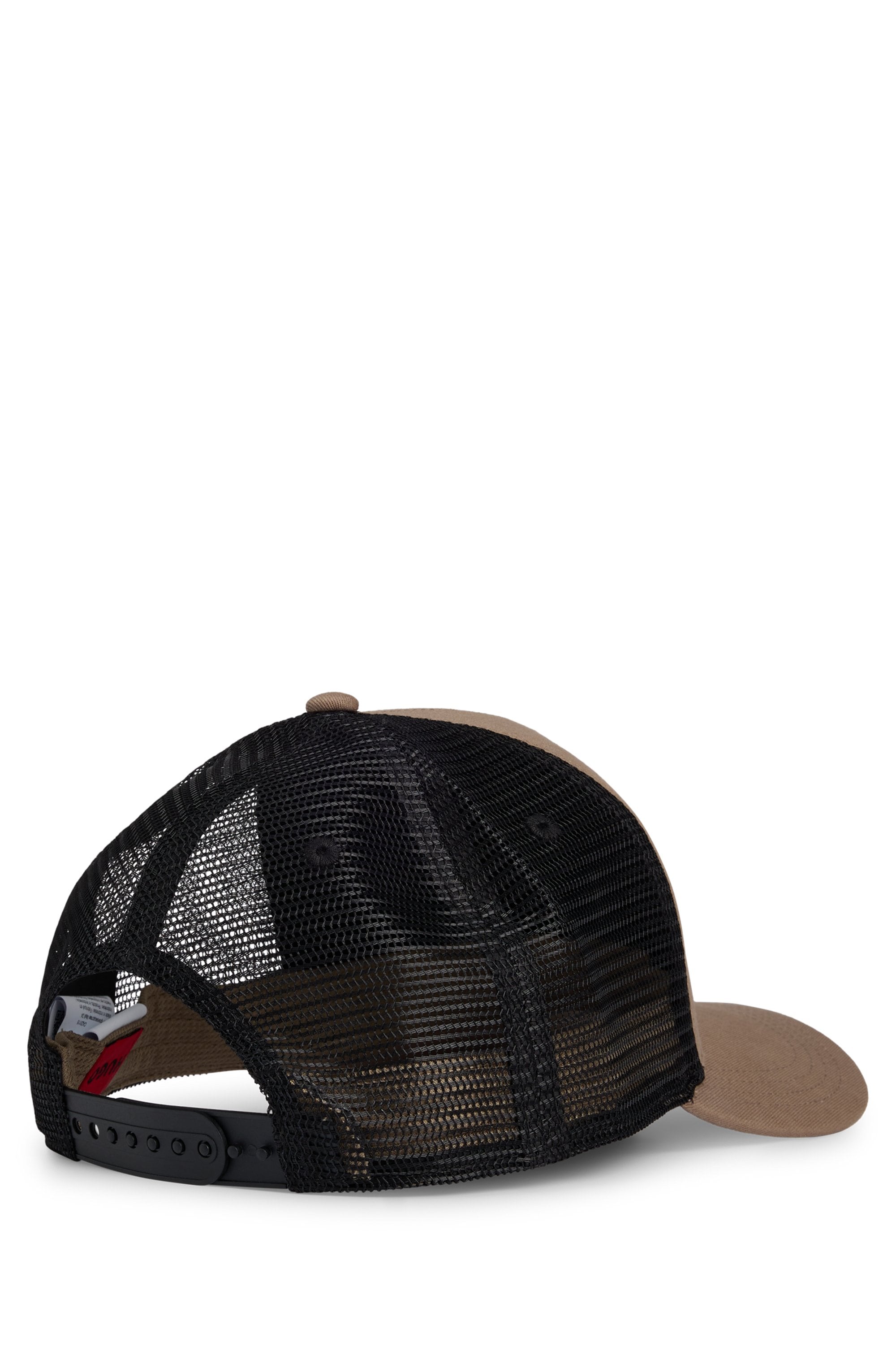 HUGO Fitted Cap »Marsel-Trucker«, aus Twill & Mesh mit 3D Logostickerei