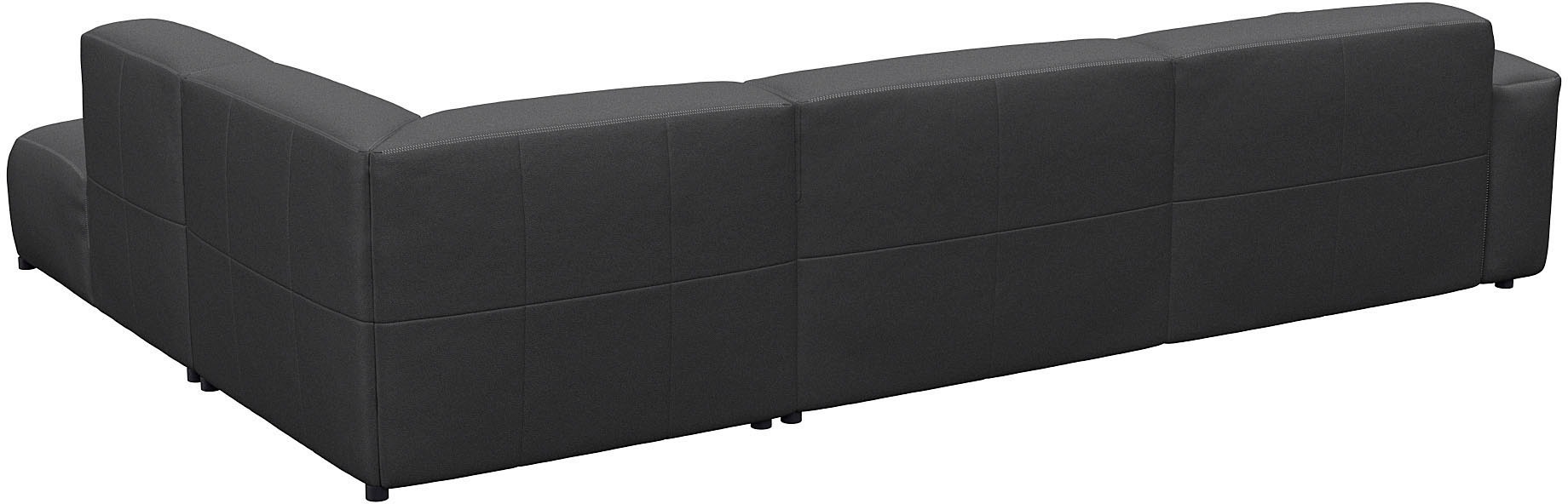 FLEXLUX Ecksofa »Lucera, super bequem durch hochwertigen Sitzaufbau mit Kaltschaum«, modern & anschmiegsam, L-Form, Designsofa