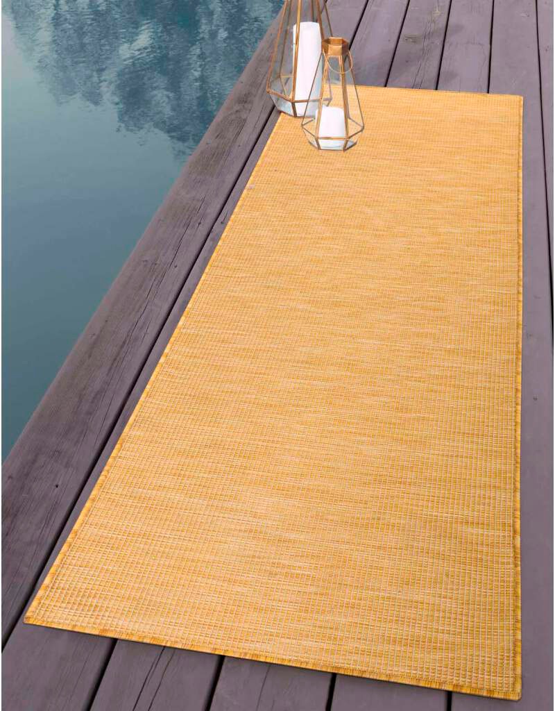 Carpet City Outdoorteppich »PALM 2778«, rechteckig, 5 mm Höhe, Läufer, Wett günstig online kaufen