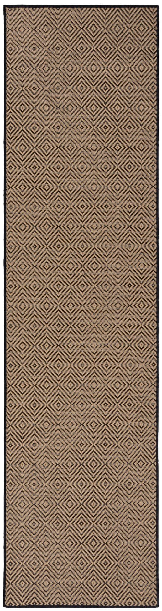 FLAIR RUGS Teppich »Jute Diamond«, rechteckig, 4 mm Höhe, Jute Teppich