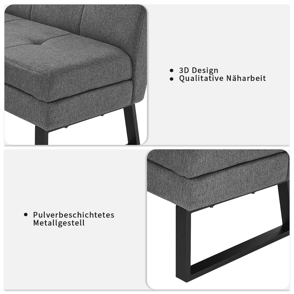 Home affaire Esszimmerstuhl »Geranie Freischwinger, Schwingstuhl« (Set) 2 Stk.mit 3D-Steppung, robustes Gestell, hochwertiger Stoff