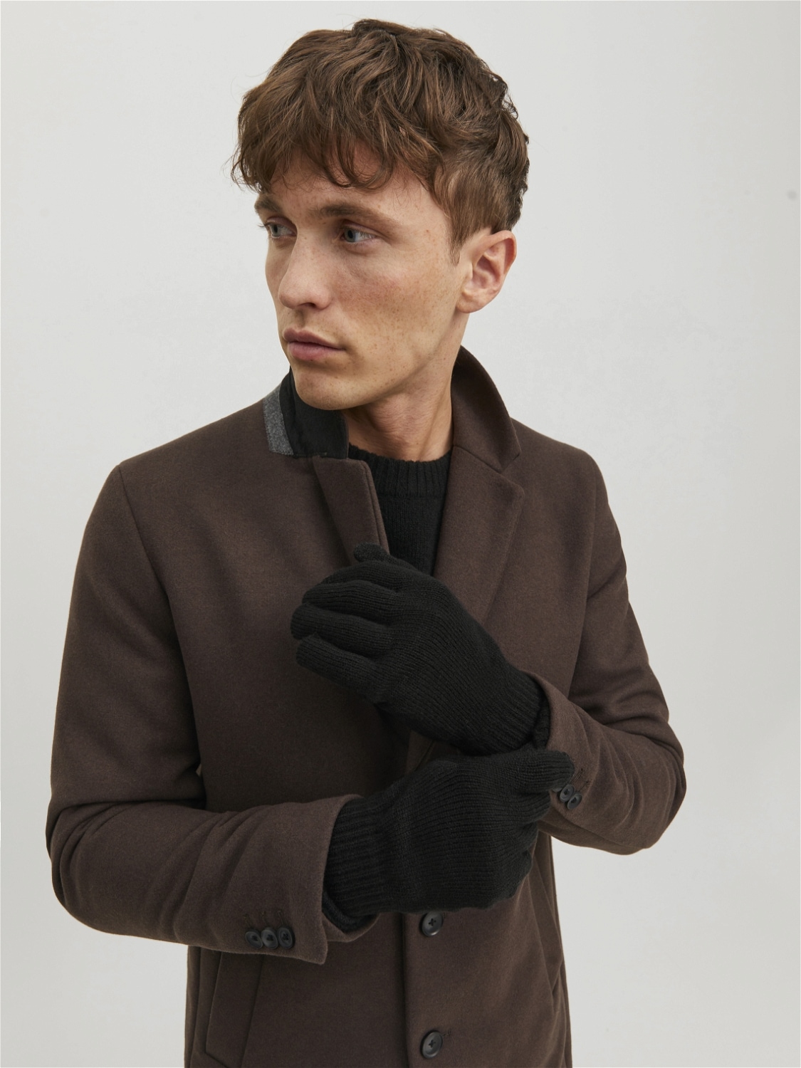 Jack & Jones Strickhandschuhe »JACBARRY KNITTED GLOVES NOOS« JACBARRY KNITTED GLOVES NOOS