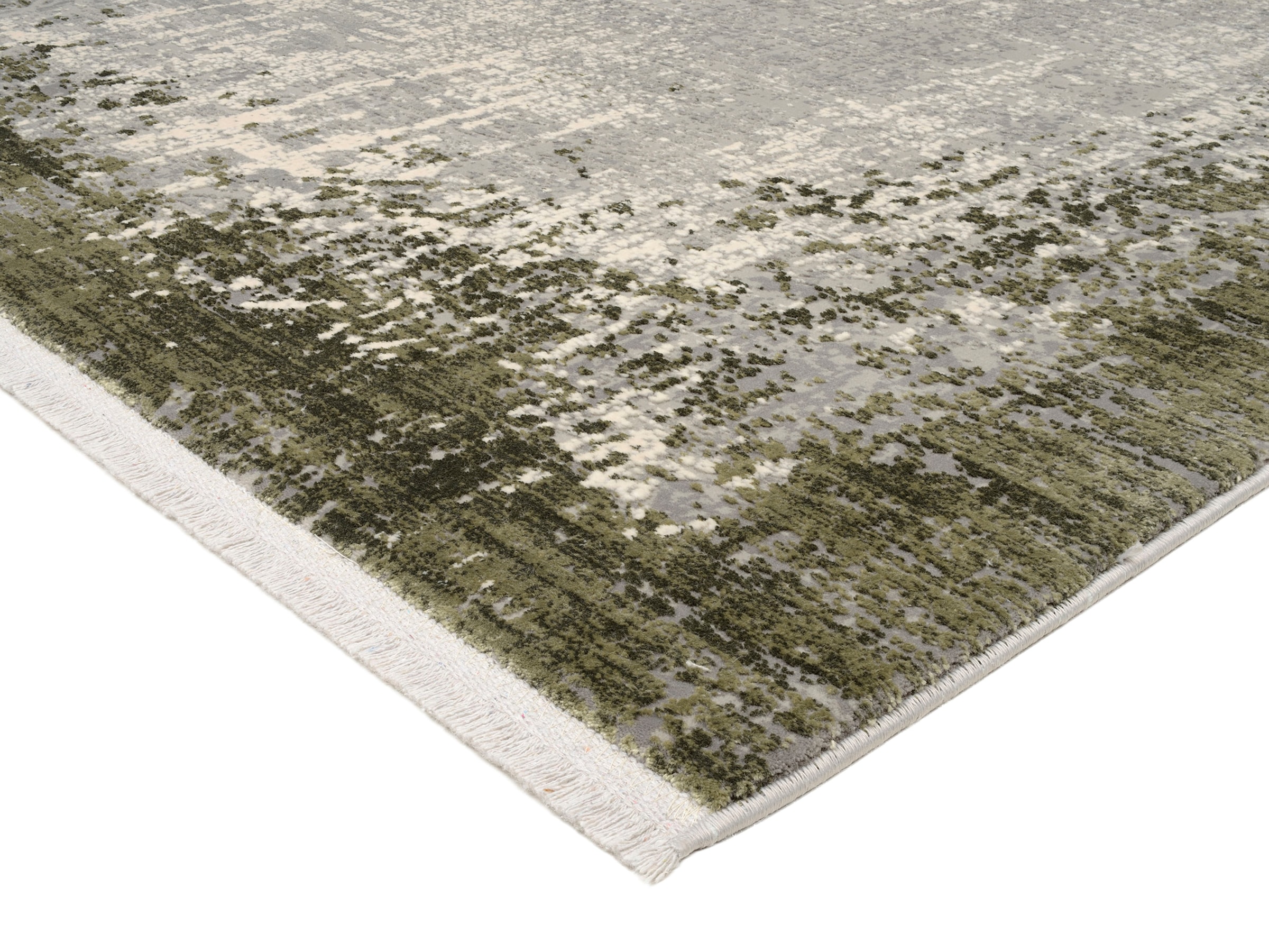 WK WOHNEN Teppich »BORDER«, rechteckig, 8 mm Höhe, hochwertiger Viskoseanteil, samtweiche Oberfläche mit 3 D Effekt