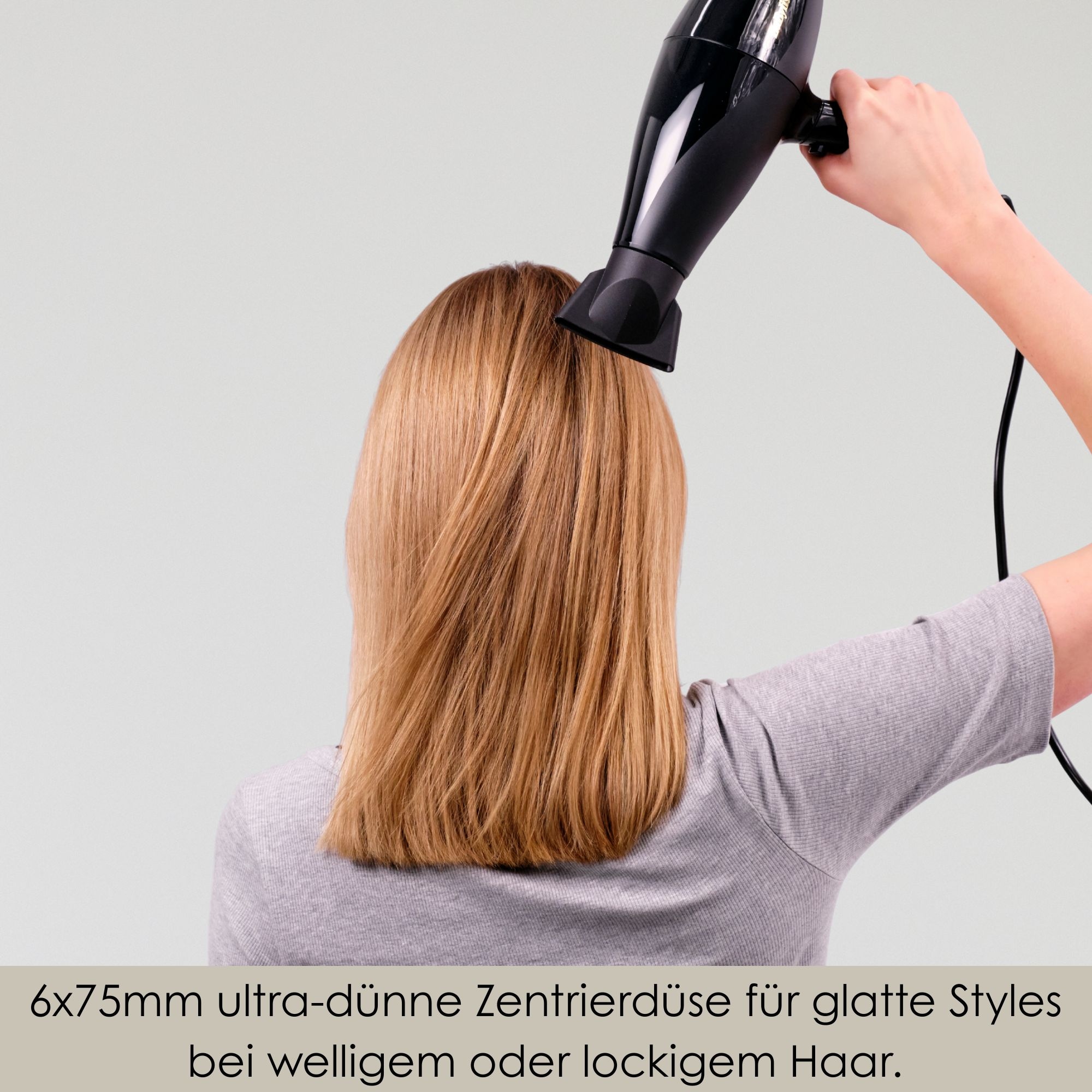 BaByliss Ionic-Haartrockner »6714E Super Pro 2300 Profi-Haartrockner, 6714E« 2.300 W 2 Aufsätze 2300W, Ionen-Technologie, Föhn mit 2 Aufsätzen, Made in Italy