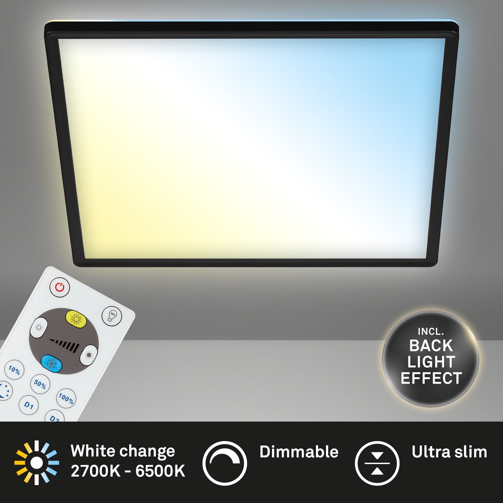 Briloner Leuchten LED Panel »SLIM«