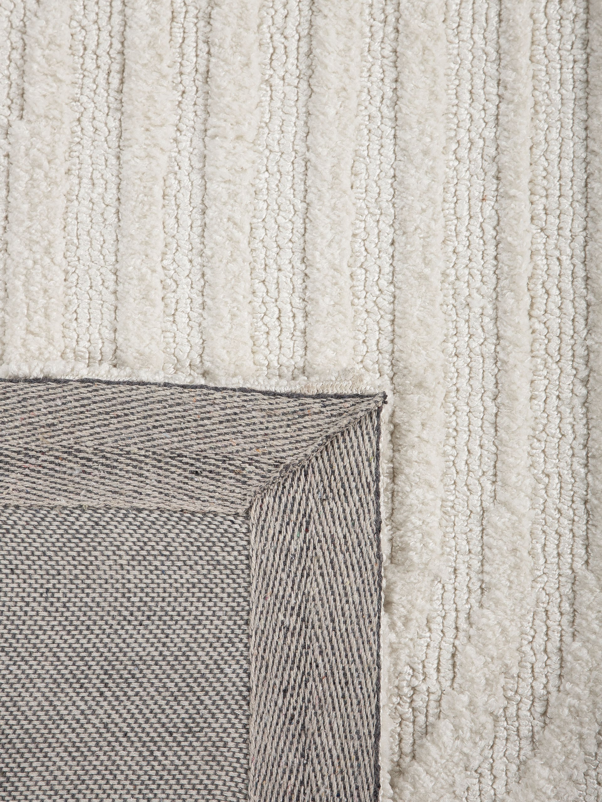 carpetfine Teppich »Holly Zen 1«, rund, 12 mm Höhe, Hoch-Tief-Effekt, geometrisch, Zeitloses Design, dekoratives Highlight