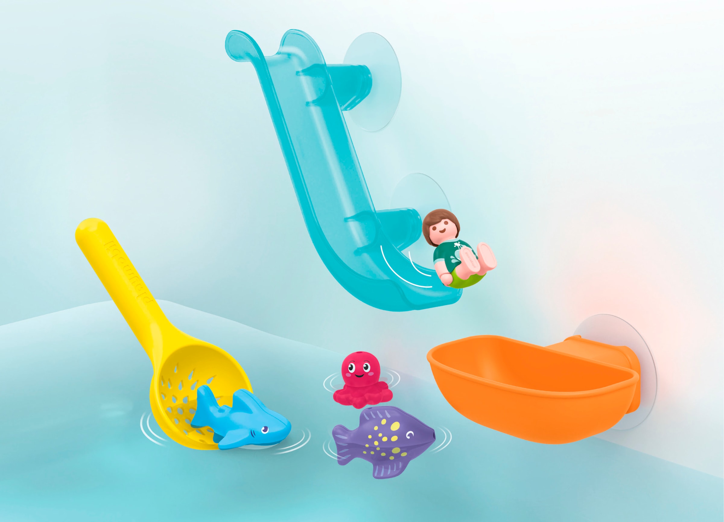Playmobil® Konstruktions-Spielset »Fangspaß mit Meerestierchen (71689), JUNIOR«, (10 St.), Made in Europe