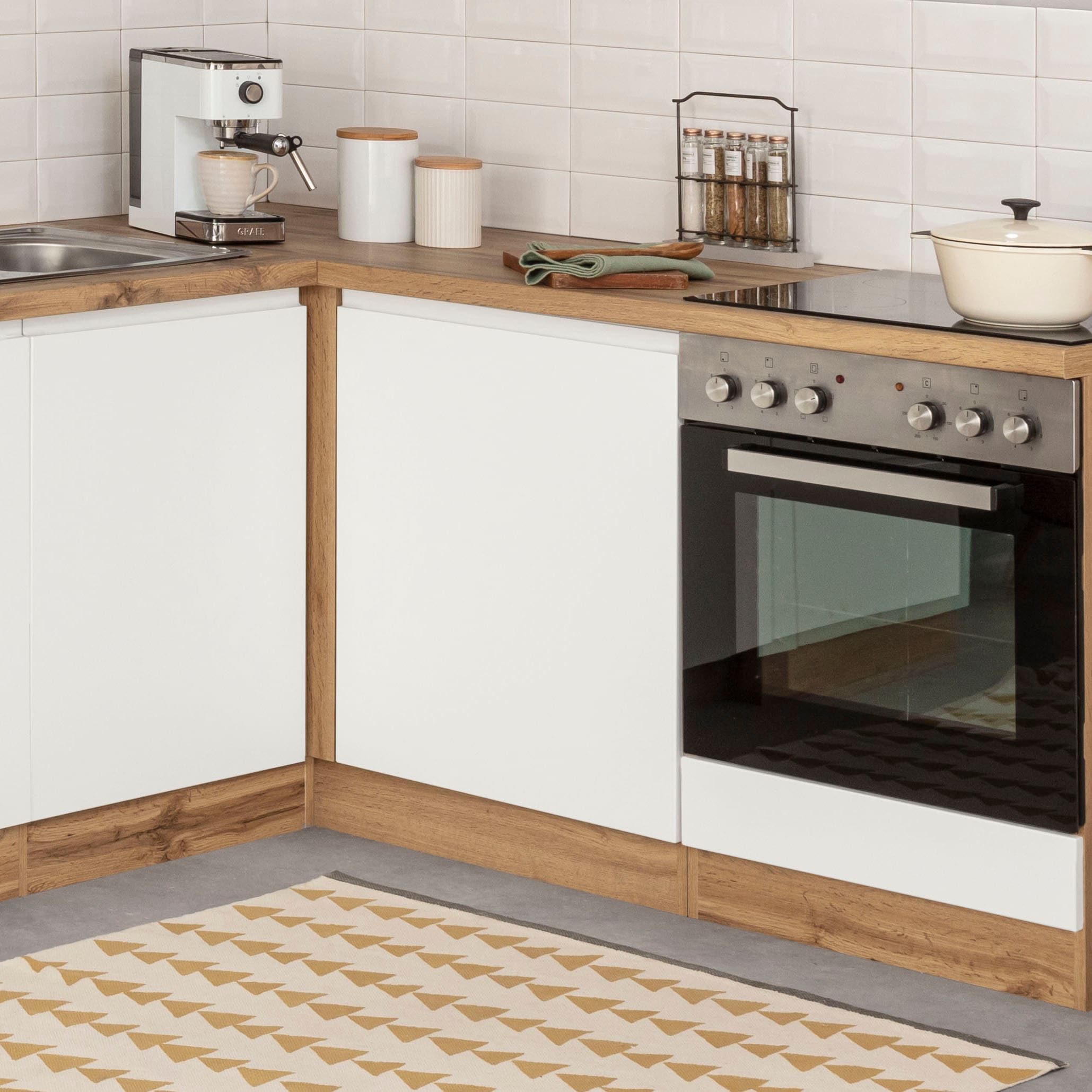 KOCHSTATION Eckunterschrank »KS-Bruneck«, >>Bruneck