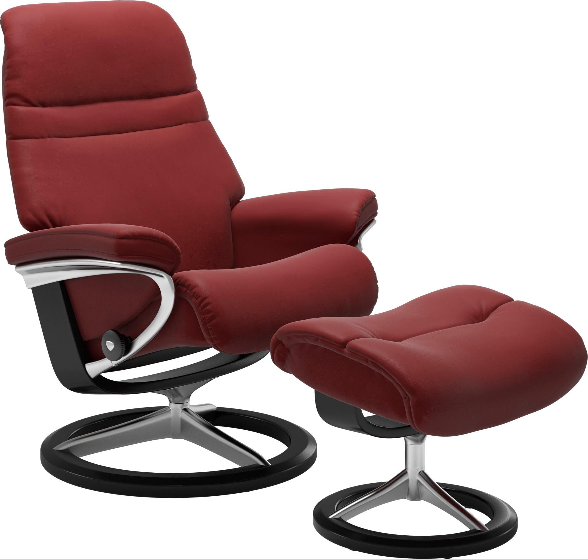 Stressless® Relaxsessel »Sunrise« Relaxsessel mit Hocker, mit Signature Bas günstig online kaufen