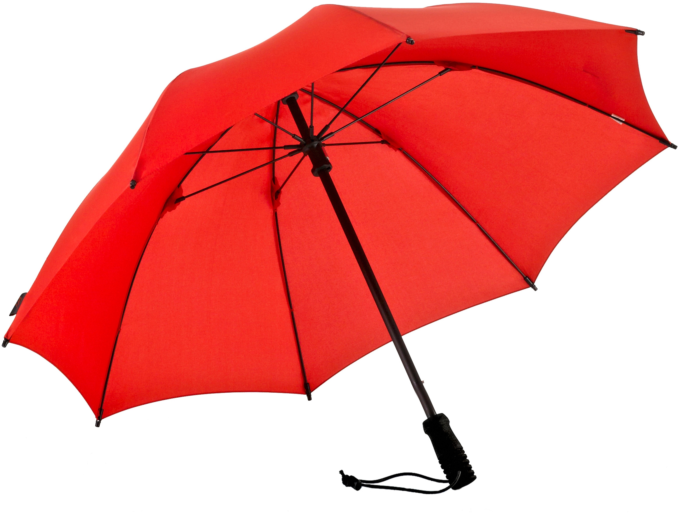 EuroSCHIRM® Stockregenschirm »Swing handsfree, rot«, handfrei tragbar  günstig kaufen